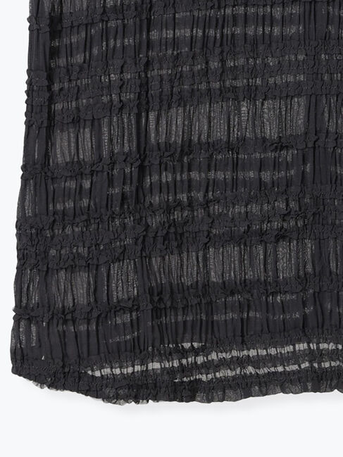 Te chichi「ミニフリルボーダーブラウス」|シャツ・ブラウス|