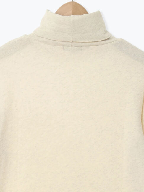 Samansa Mos2「【吸湿発熱】ベア天無地タートルネックインナー」|Tシャツ・カットソー|