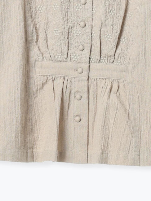 Samansa Mos2「【Cross&times;Staff】ブローチ付シャツジャケット」|その他|