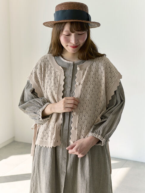 Samansa Mos2「【Cross&times;Staff】前後2WAYワンピース」|ワンピース|