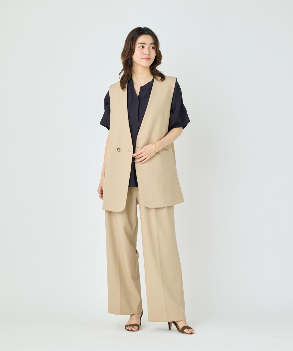 DAY by DAY it&rsquo;s international「カラーレスジレ」|ダウンベスト・ベスト|