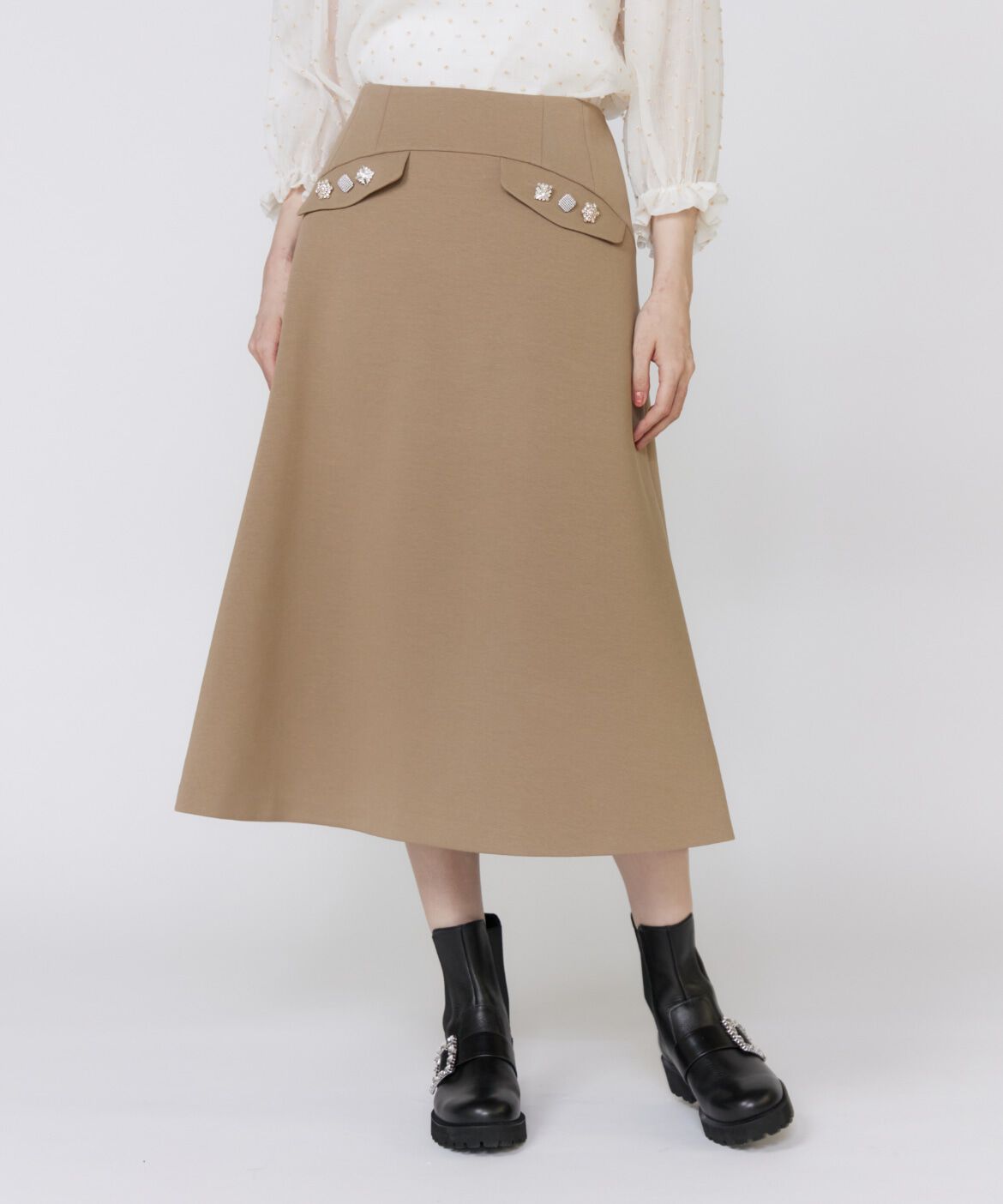 Maglie le cassetto「《美人百花9月号掲載》《ﾌﾗﾝﾄﾞﾙ45周年限定ｺﾚｸｼｮﾝ》ﾋﾞｼﾞ 」|フレア|