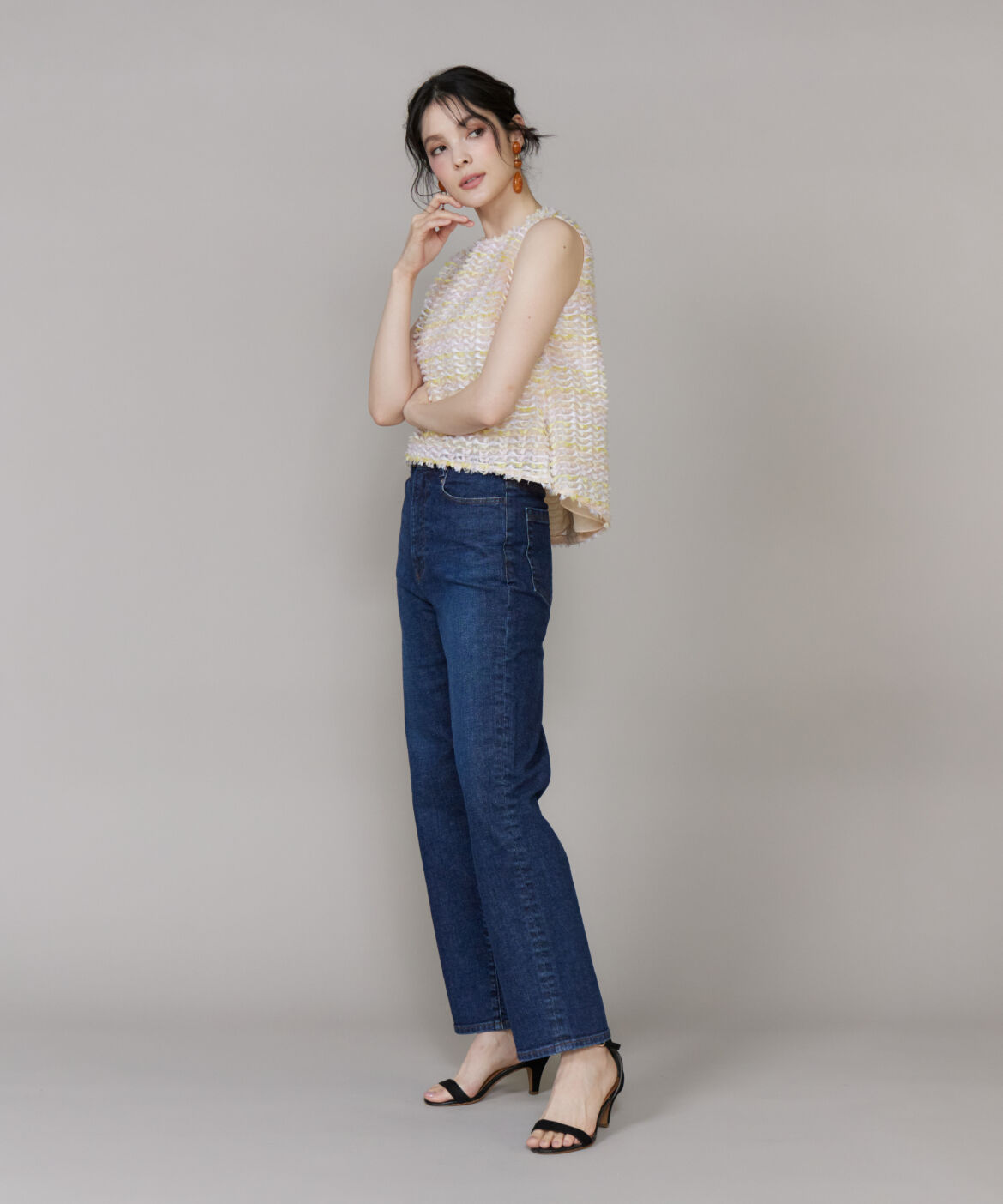 Maglie le cassetto「《Maglie Jeans》ハートステッチカーヴィーラインジーンズ」|その他|