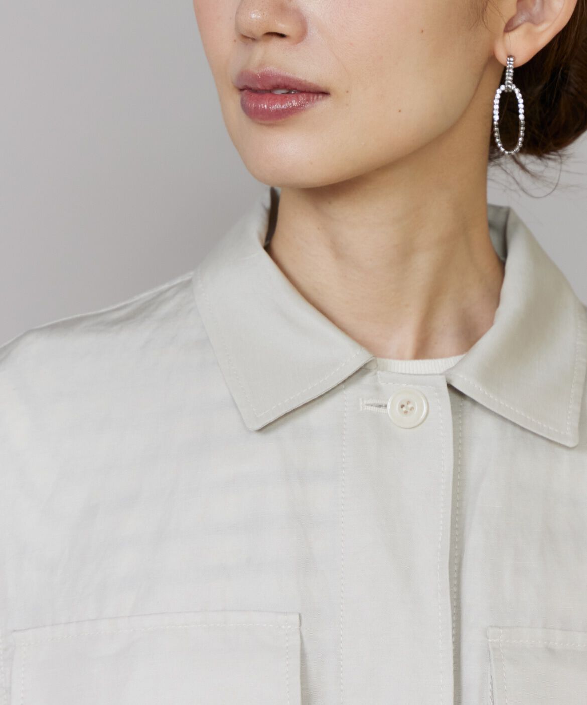 Le Souk「《大きいサイズ》ワークライトジャケット」|ミリタリー・モッズコート|