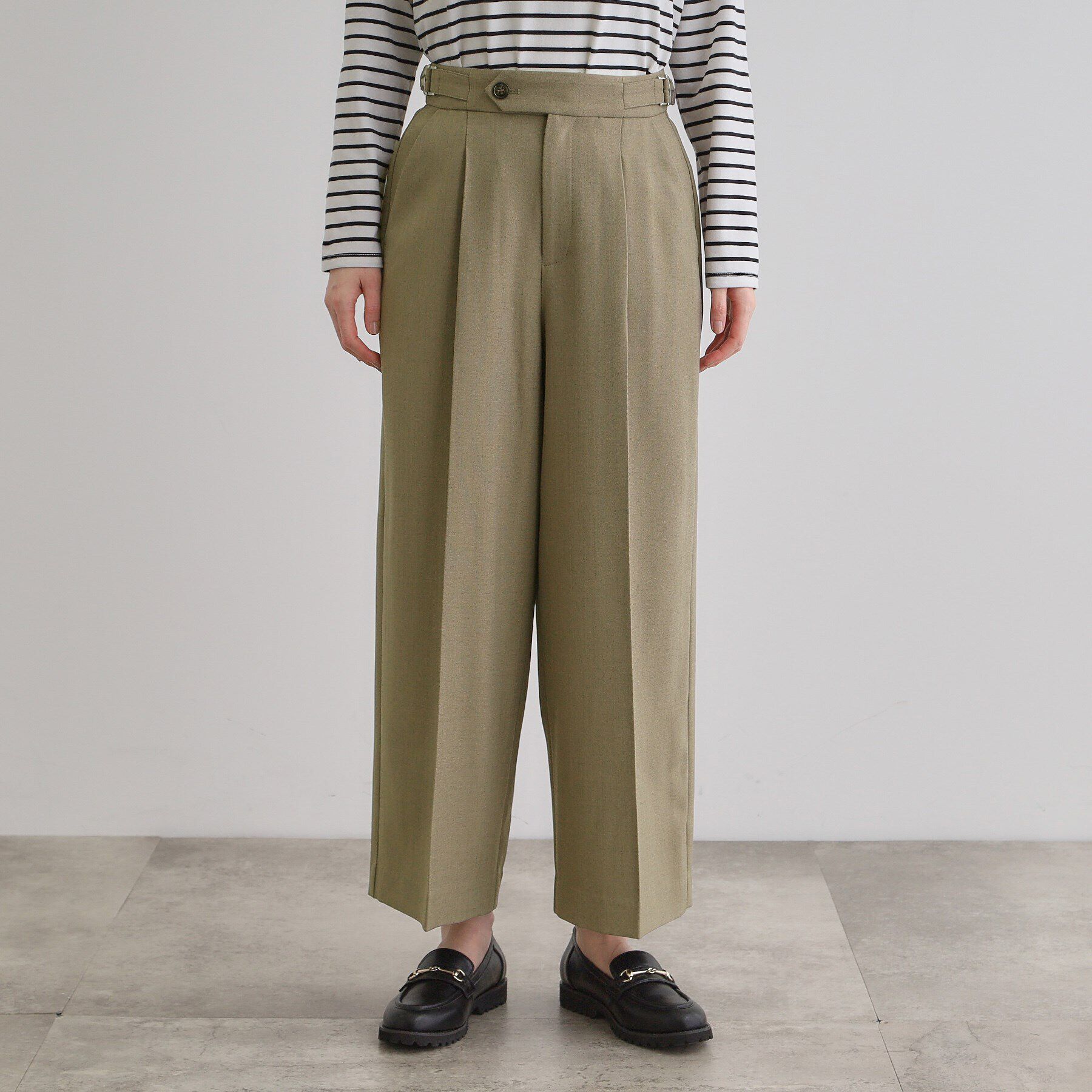 grove「サイドバックルワイドパンツ」|その他|
