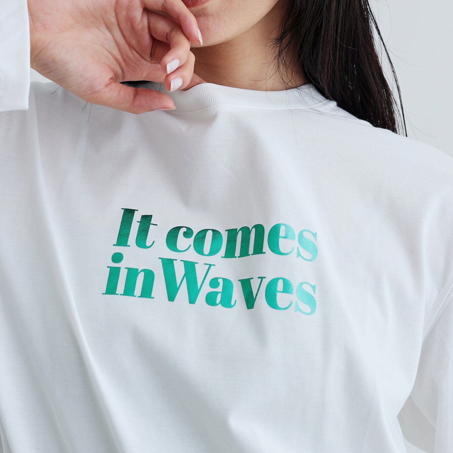 GALLEST「メタリックロゴロングスリーブTシャツ」|Tシャツ・カットソー|