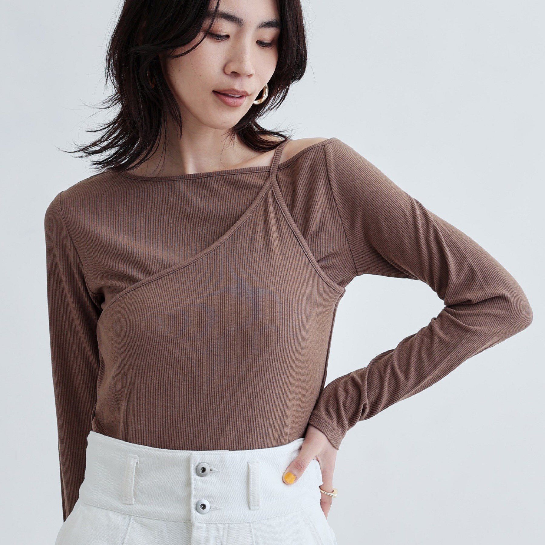 GALLEST「イレギュラーカットソー」|Tシャツ・カットソー|