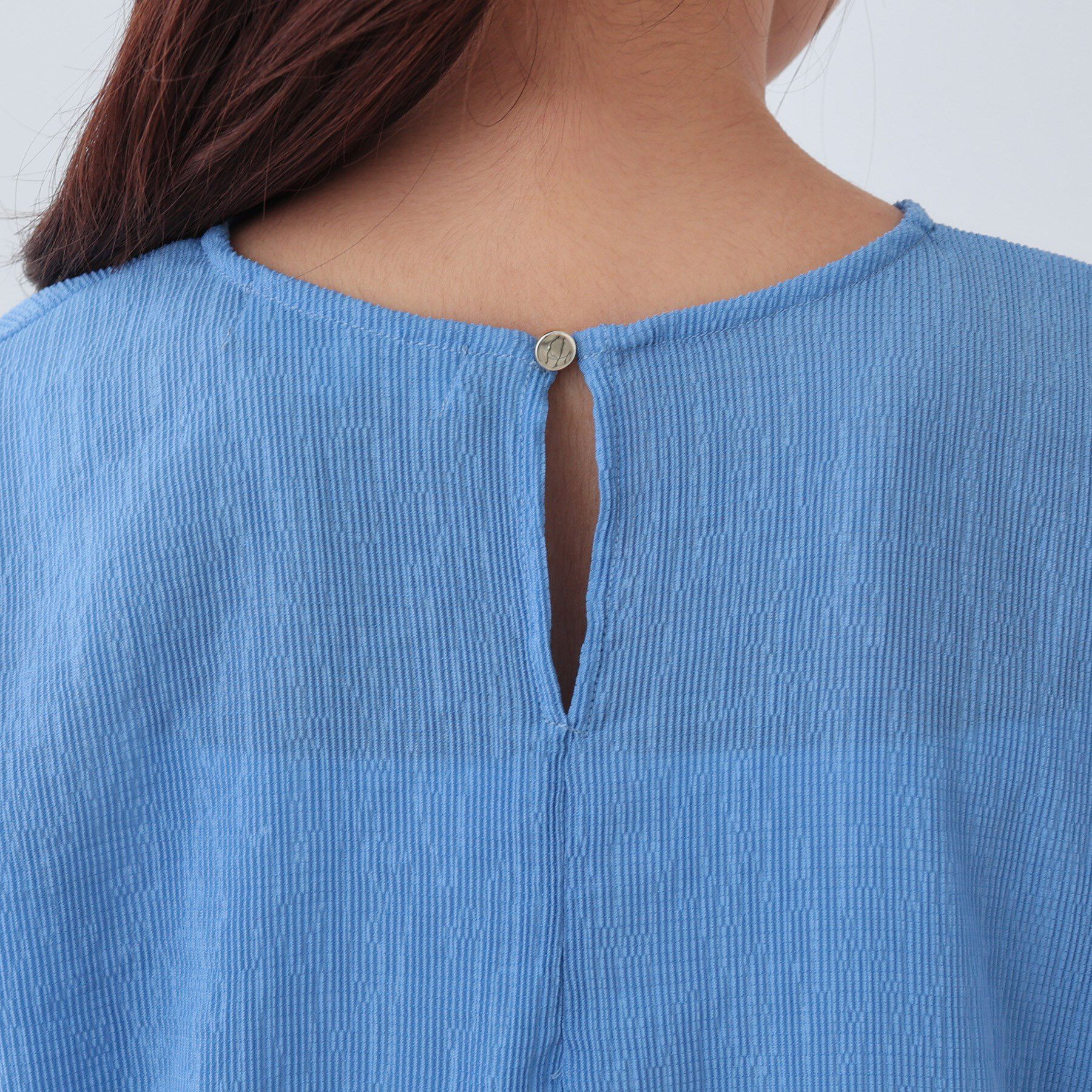 INDIVI「【洗える】ペプラムトップス」|Tシャツ・カットソー|