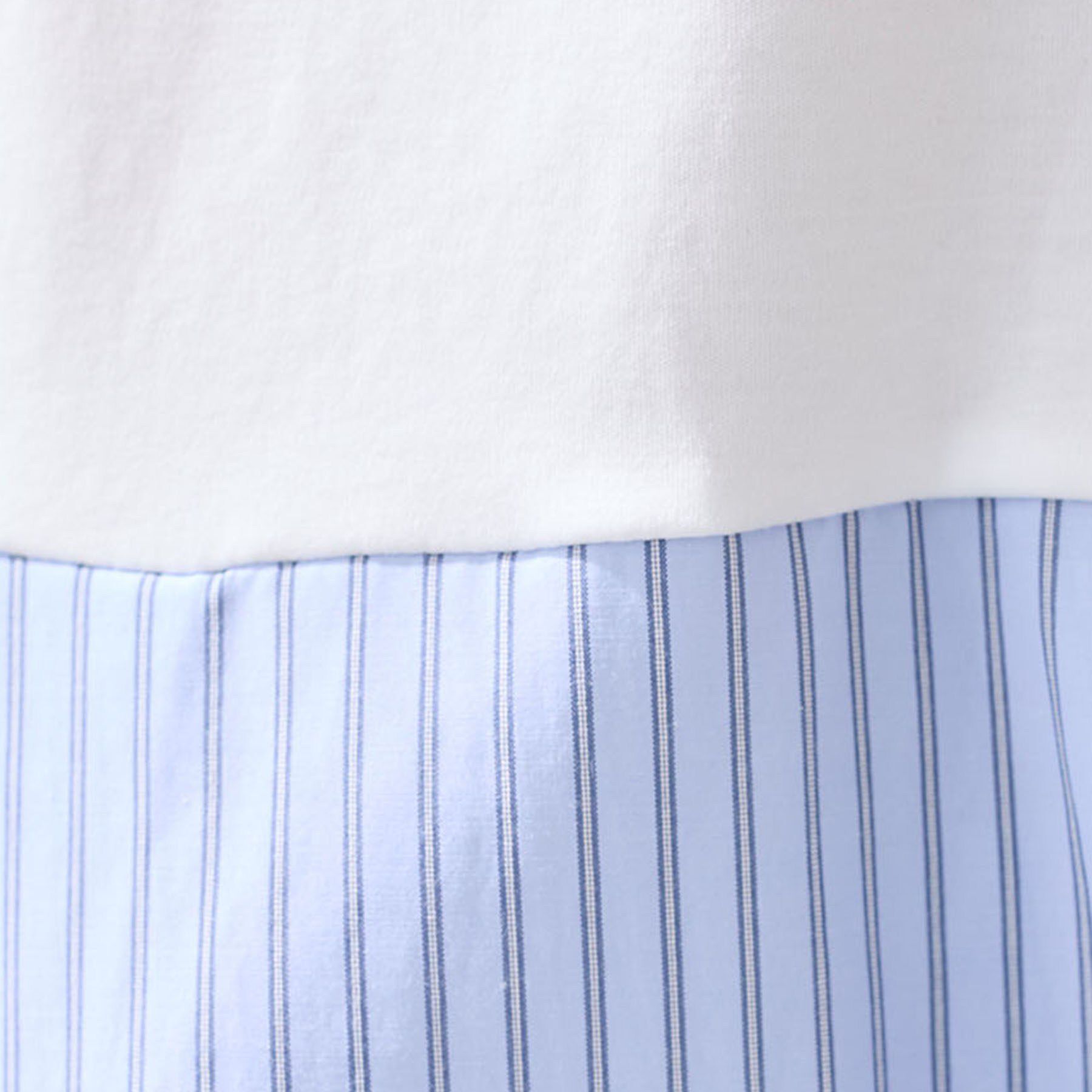 INDIVI「【レイヤードにおすすめ】切り替えデザイントップス」|Tシャツ・カットソー|