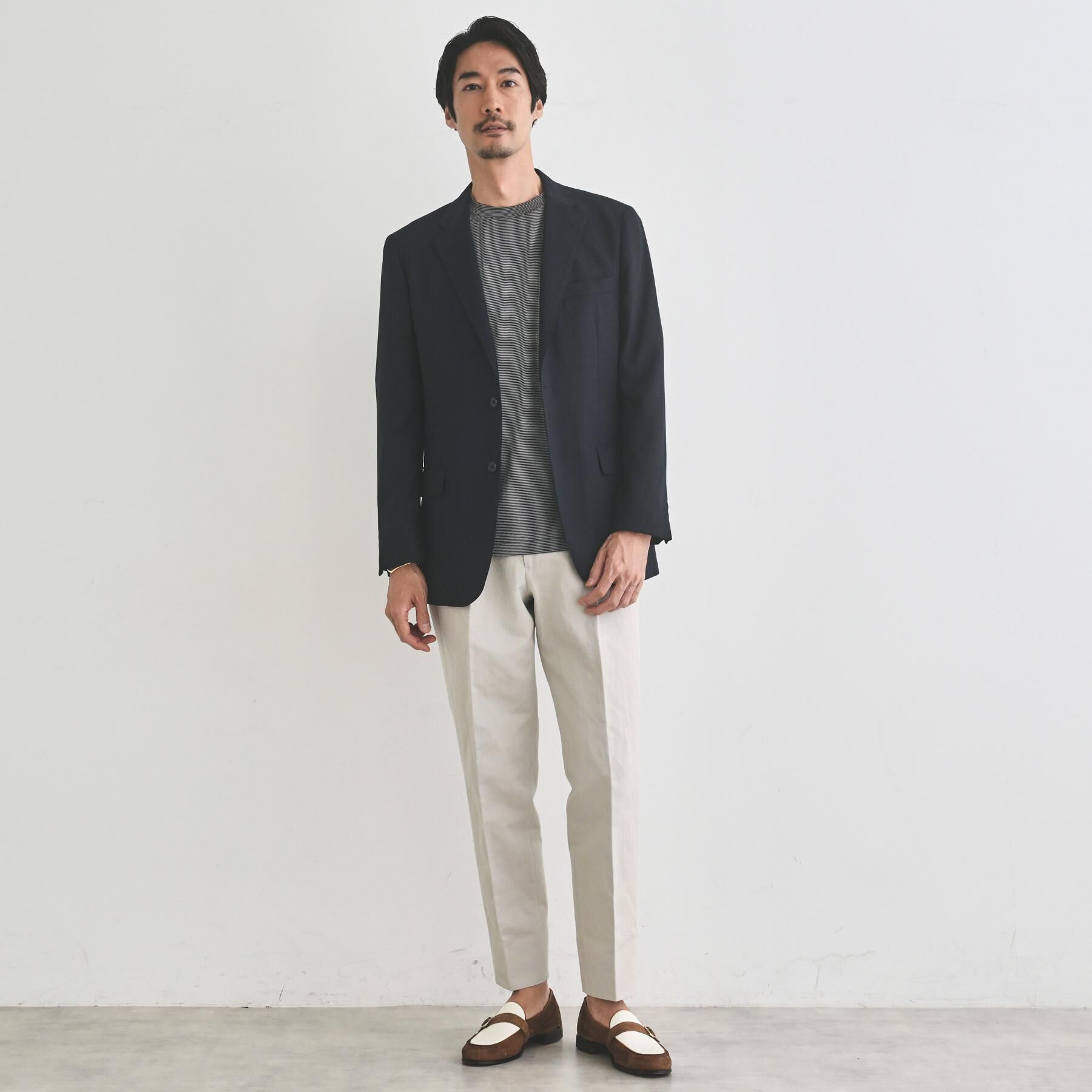 TAKEO KIKUCHI「【THE FLAGSHIP】メリノウール天竺Tシャツ」|Tシャツ・カットソー|