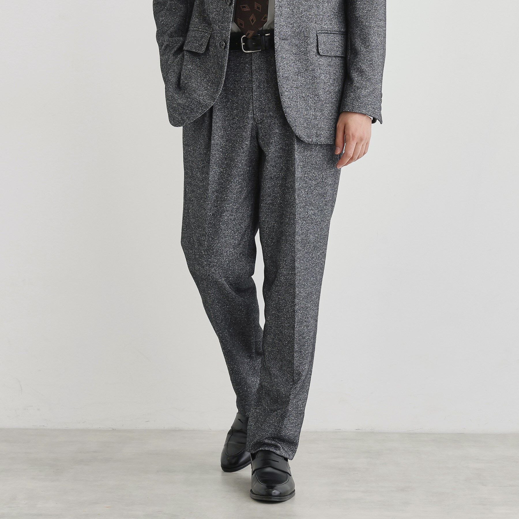 TAKEO KIKUCHI「尾州織 シルクネップジャージ パンツ」|その他|