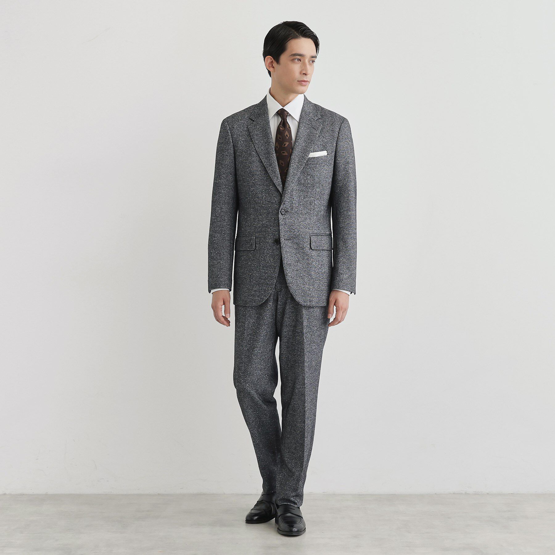 TAKEO KIKUCHI「尾州織 シルクネップジャージ パンツ」|その他|