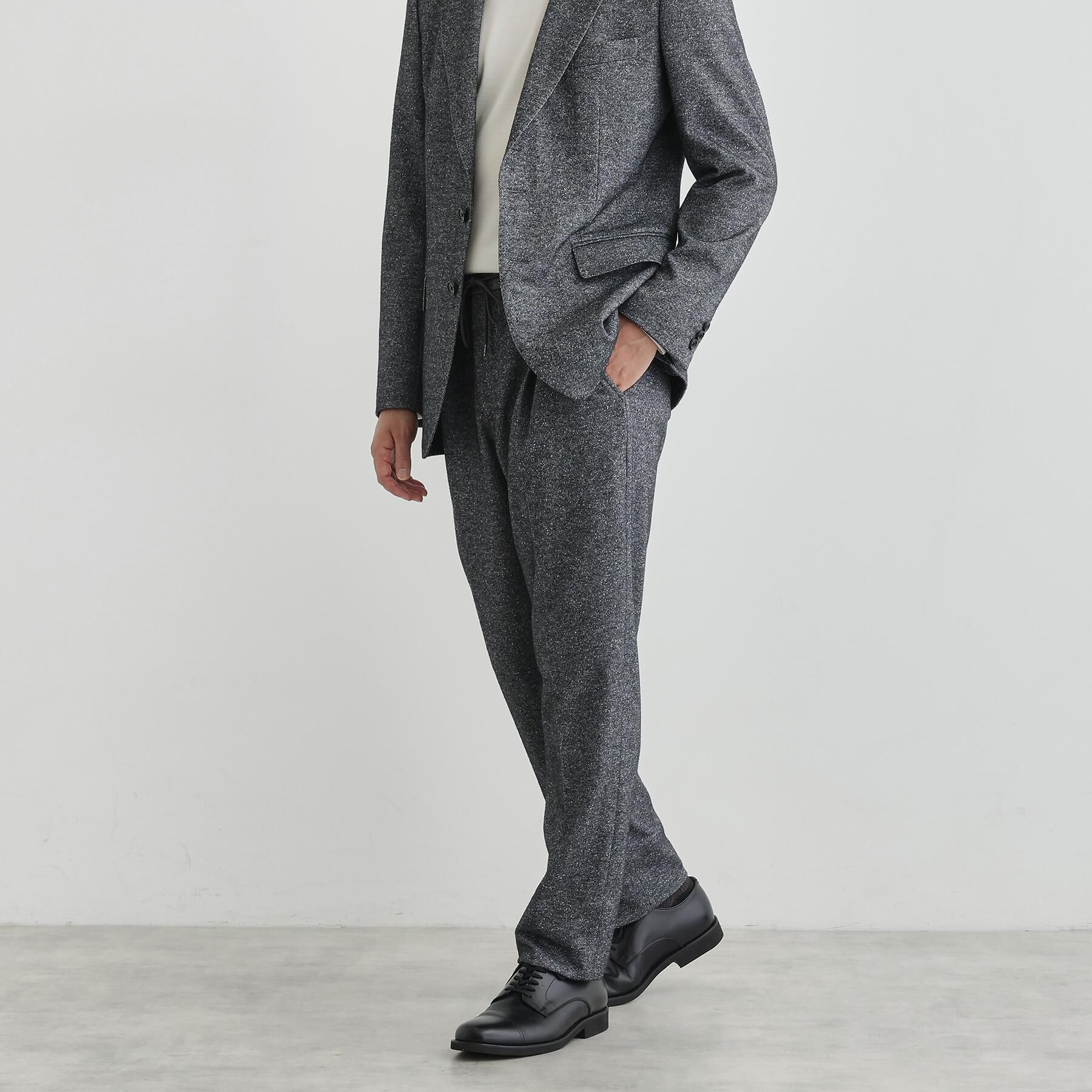 TAKEO KIKUCHI「尾州織 シルクネップジャージ パンツ」|その他|