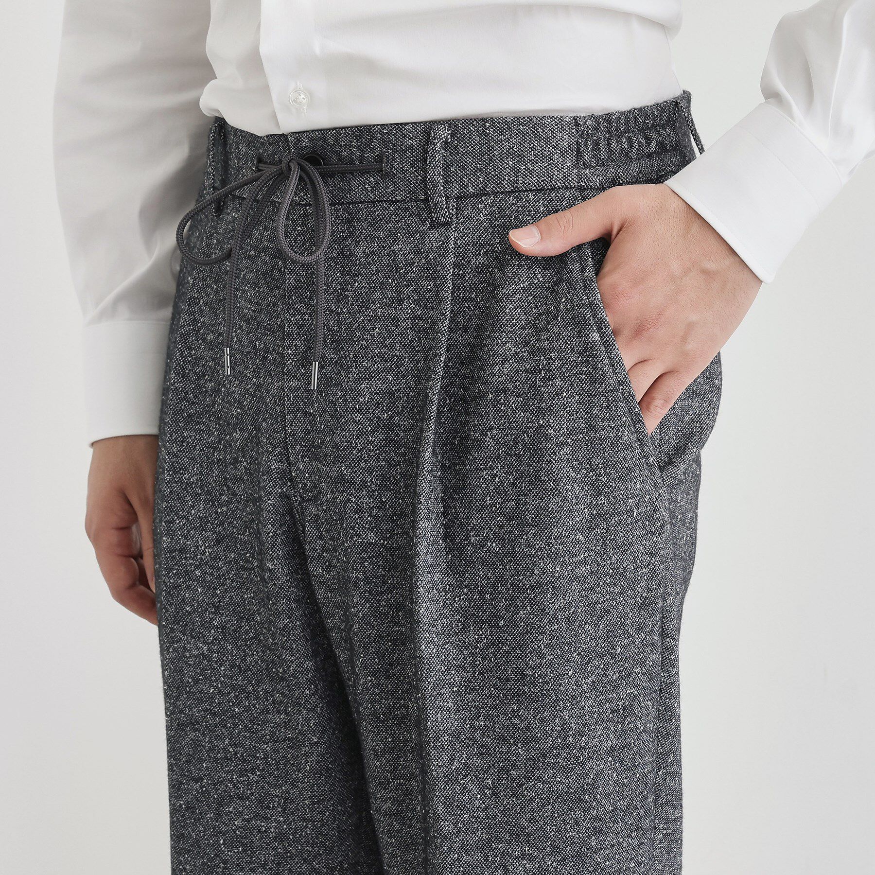 TAKEO KIKUCHI「尾州織 シルクネップジャージ パンツ」|その他|