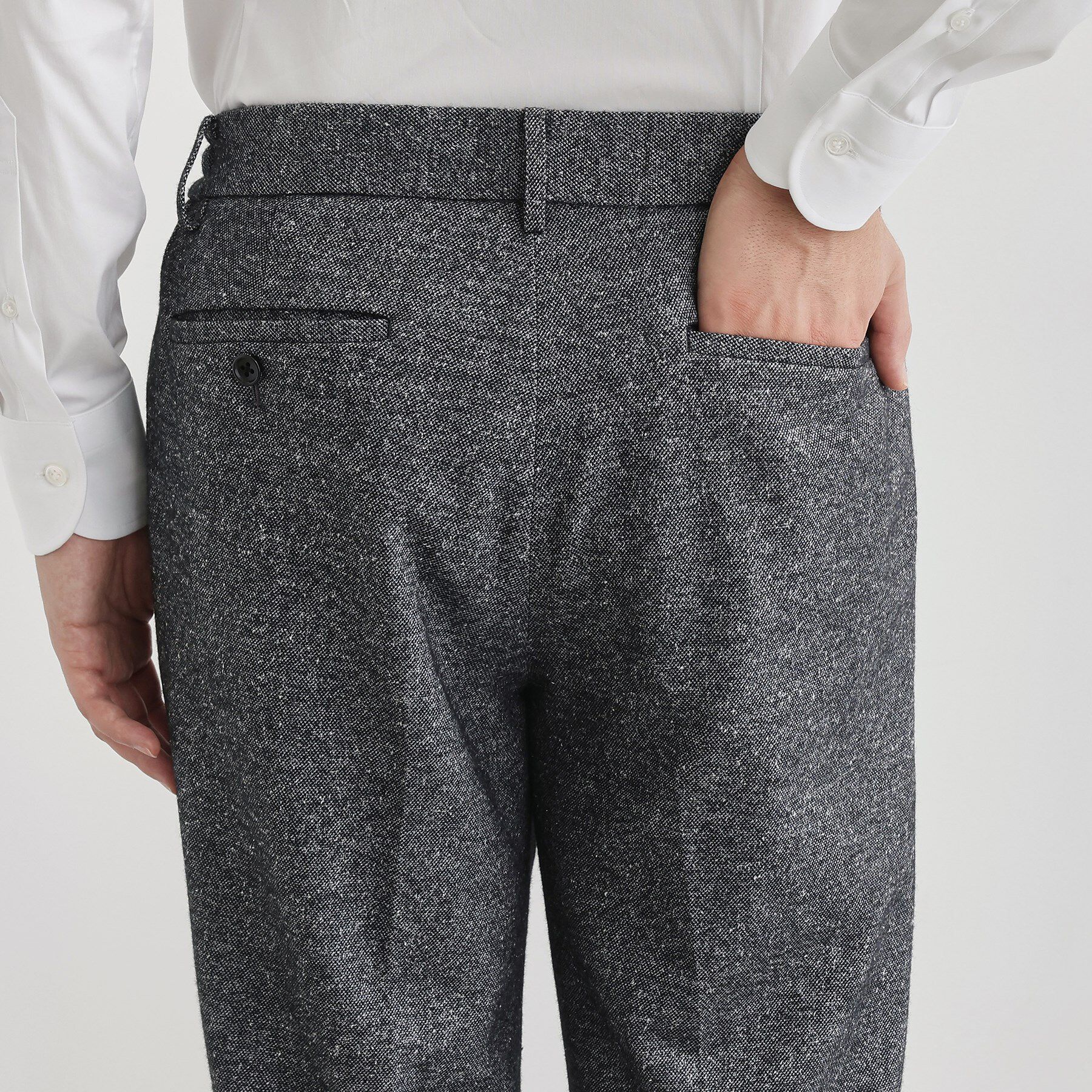 TAKEO KIKUCHI「尾州織 シルクネップジャージ パンツ」|その他|