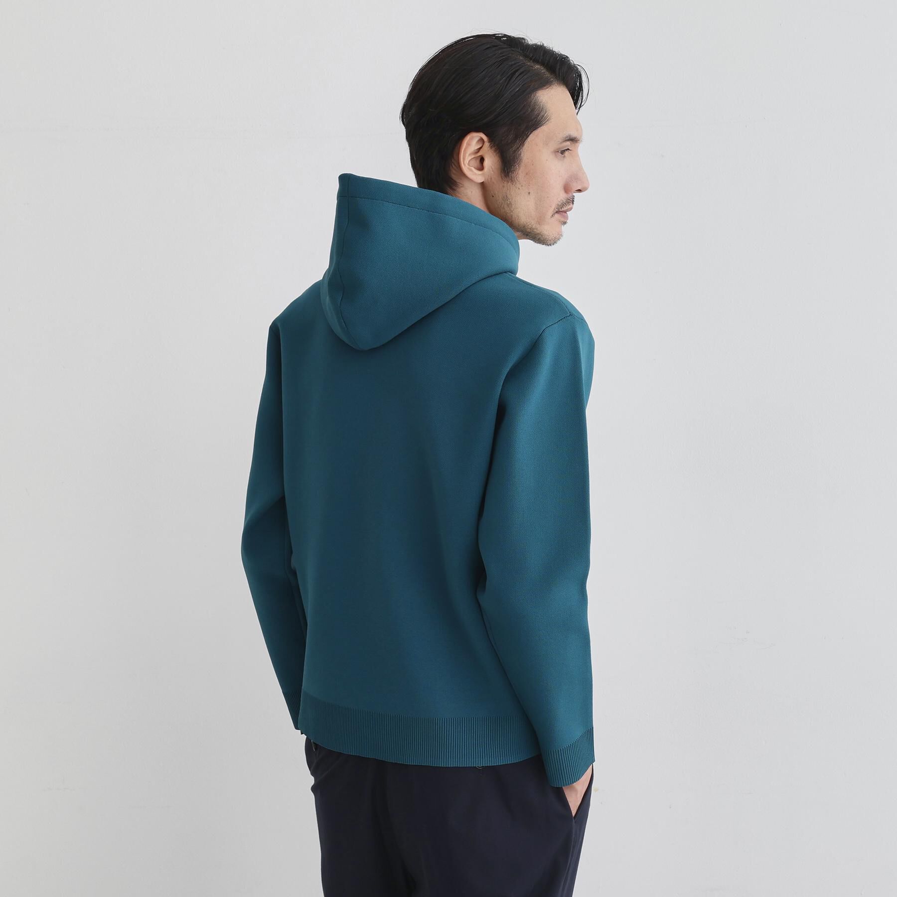 TAKEO KIKUCHI「スポンディッシュ プルオーバー ニットパーカ」|ニット・セーター|