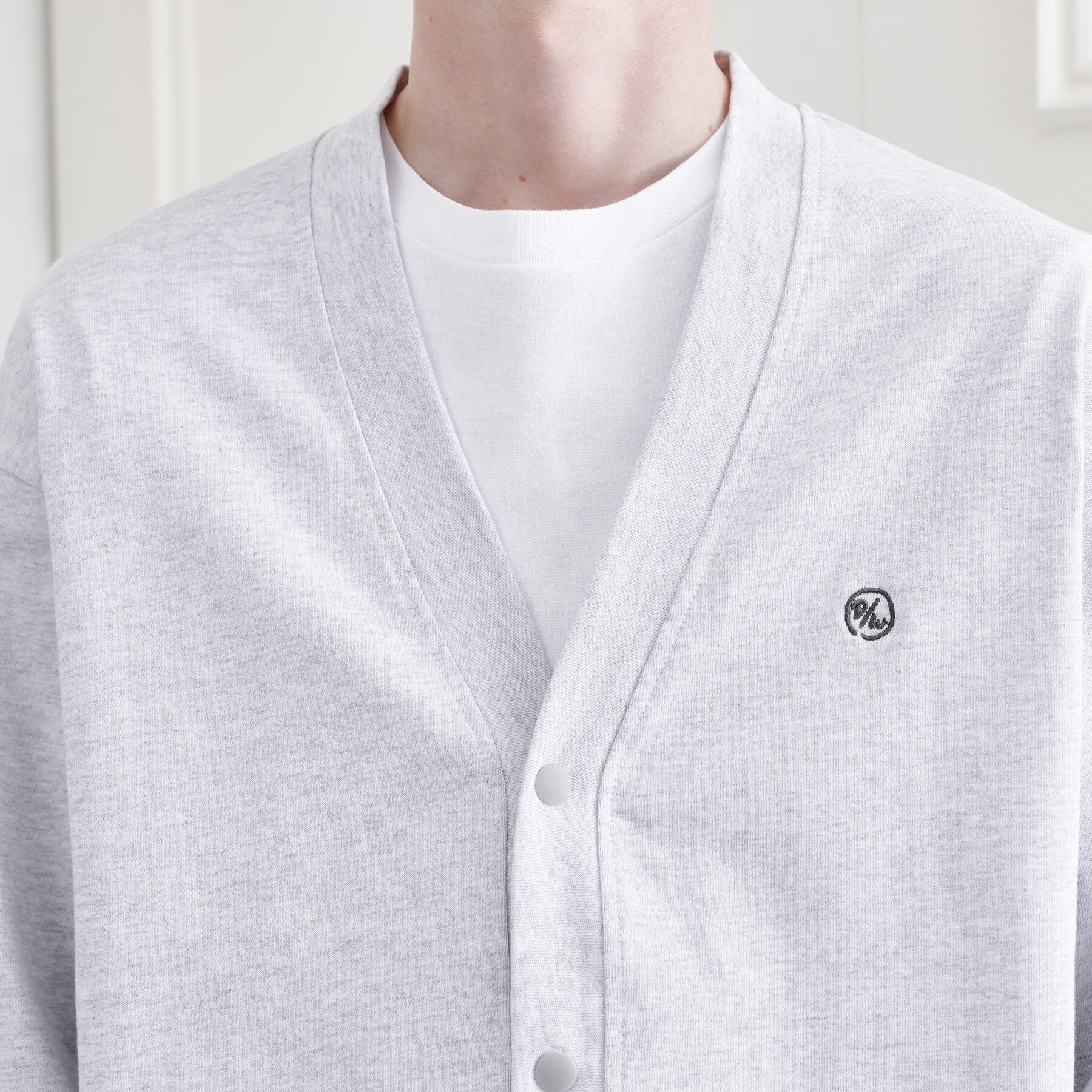 TAKEO KIKUCHI「【LIMITED】ワンポイント刺繍スウェットカーディガン」|カーディガン|