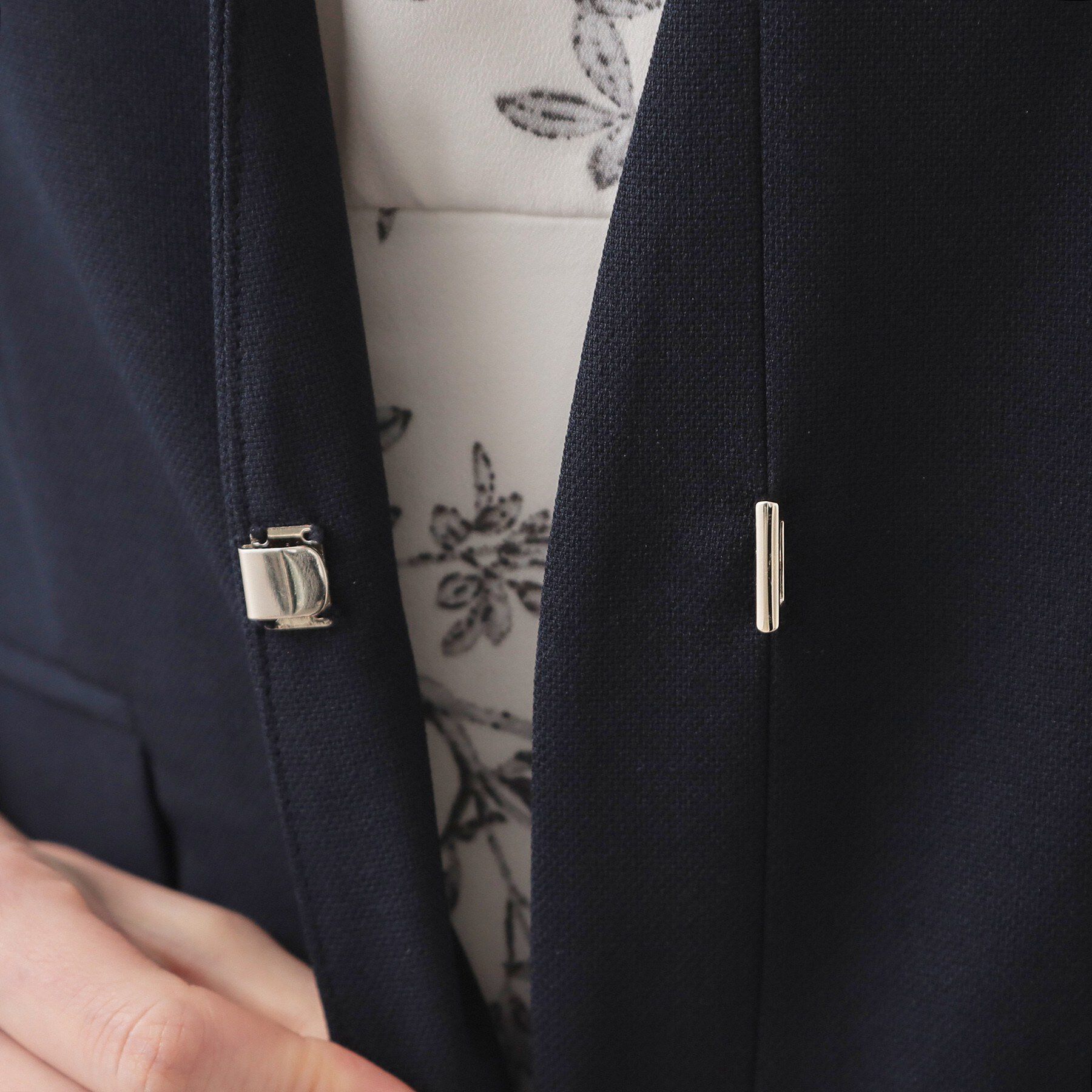 index「ノーカラージャケット/セットアップ対応可【洗える/接触冷感/吸水速乾/防シワ/ストレッチ】」|ノーカラージャケット|