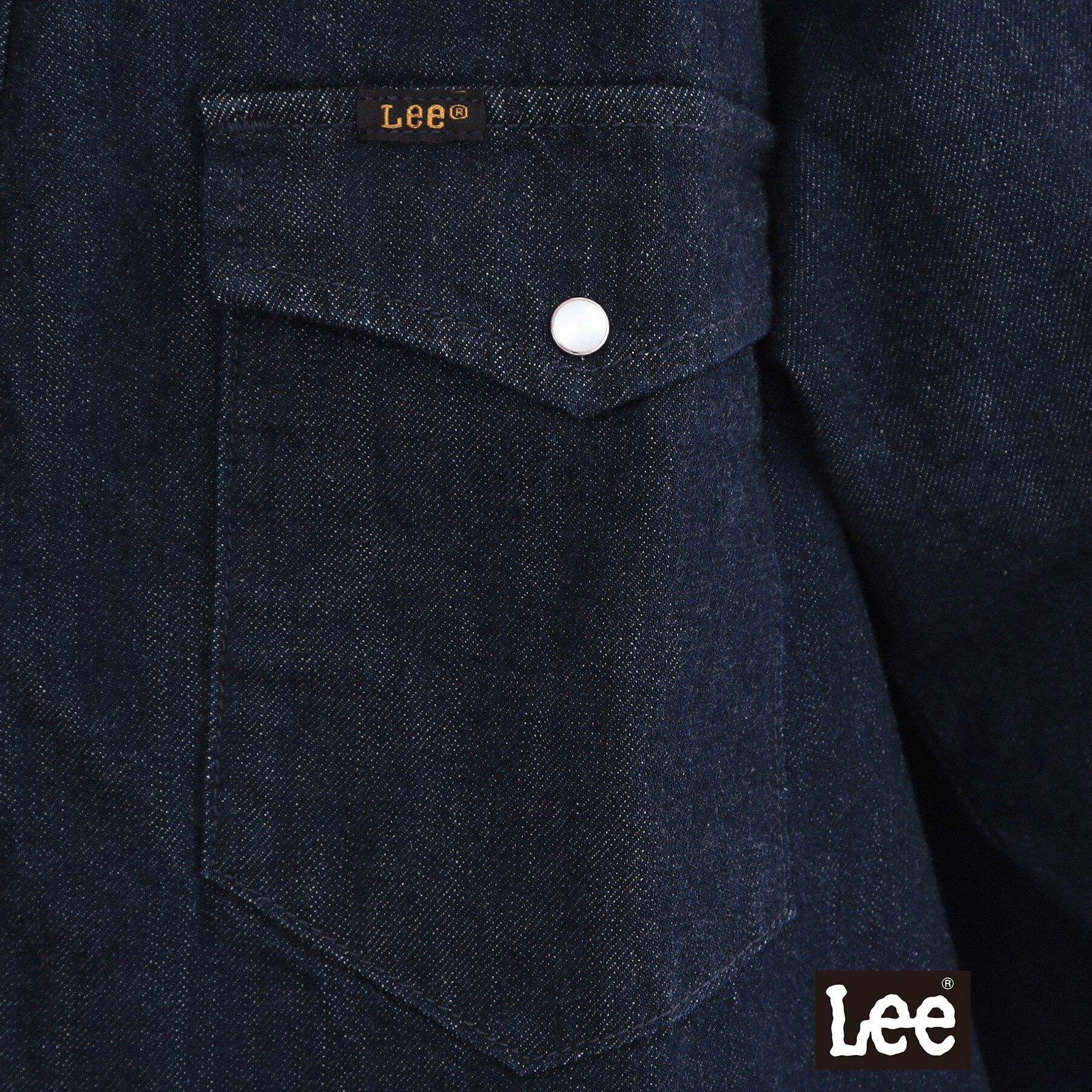 OPAQUE.CLIP「【Lee別注】ウエスタンシャツデニムジャケット【洗濯機OK】」|デニムジャケット|