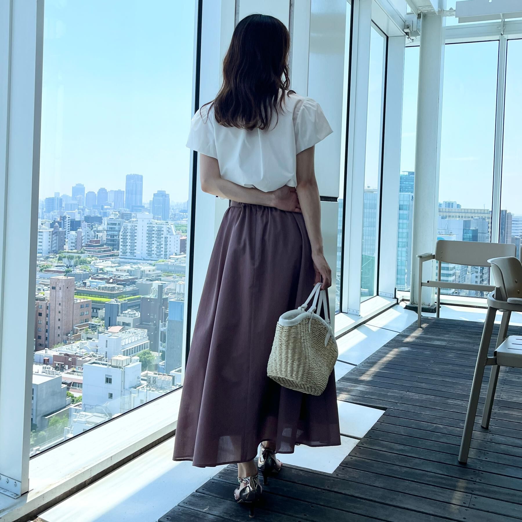 Couture broach「【大人フェミニン・華奢見え・通勤】フロントフリルシャツ」|シャツ・ブラウス|