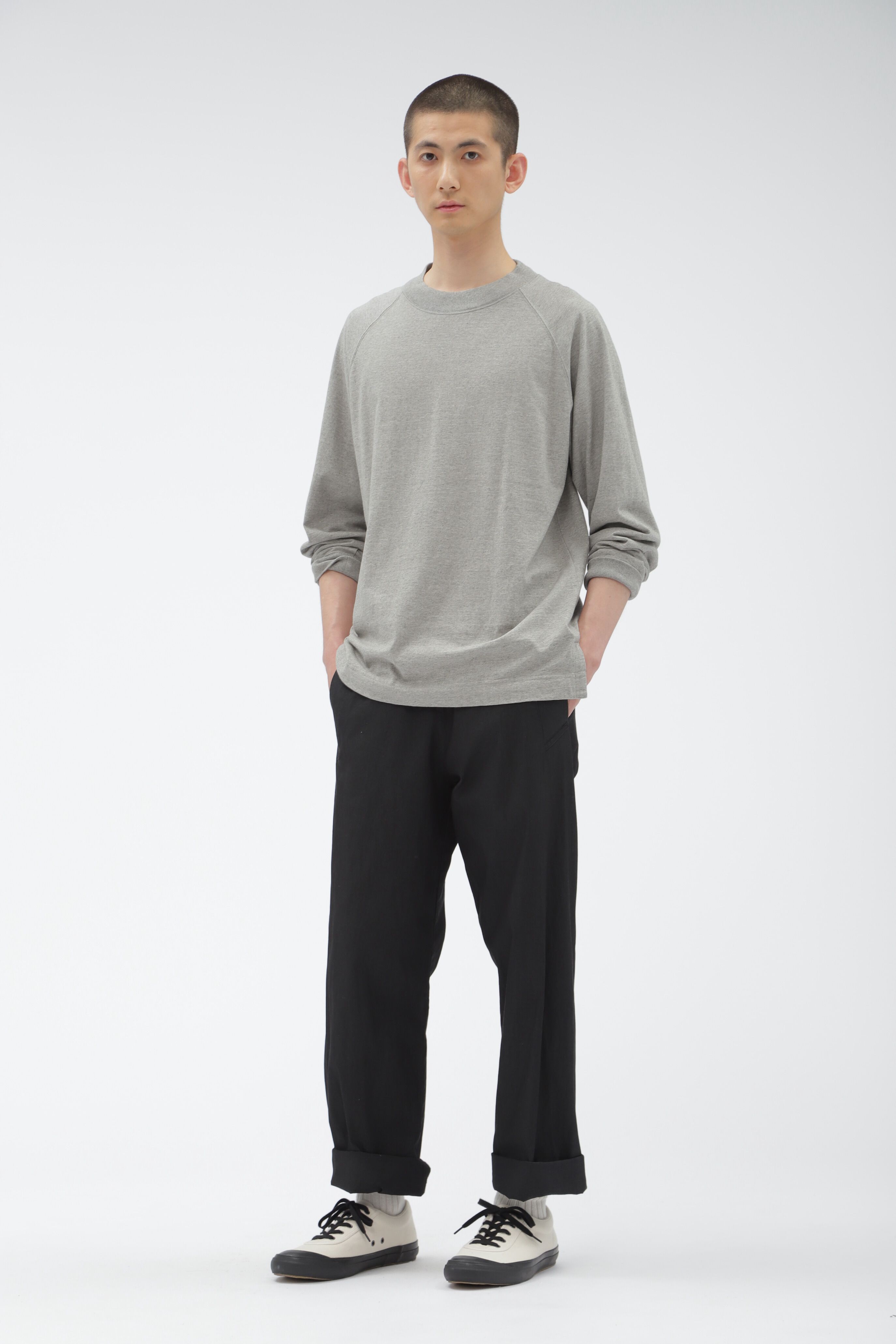 MHL.「UPCYCLING COTTON JERSEY」|Tシャツ・カットソー|