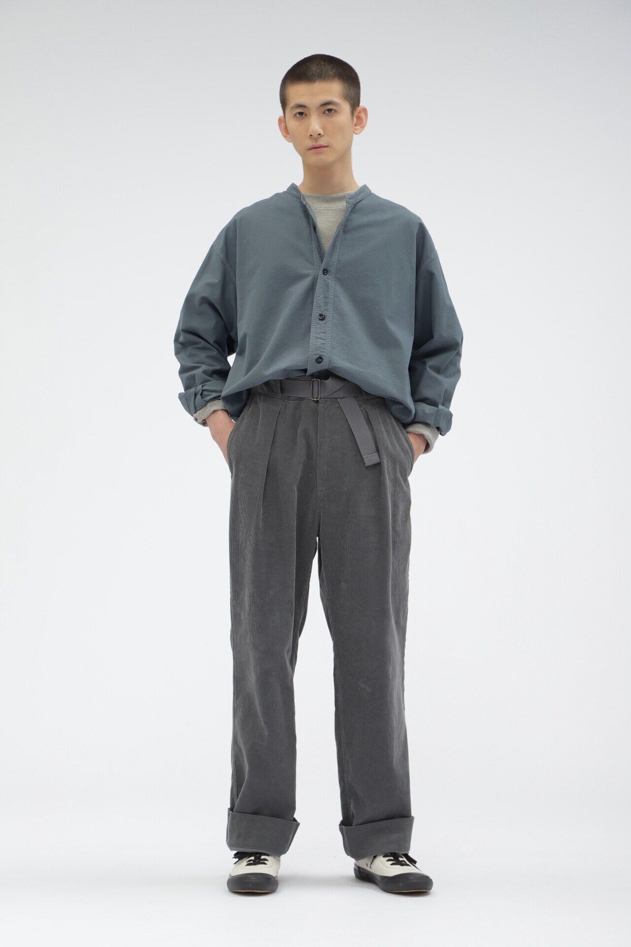 MHL.「UPCYCLING COTTON JERSEY」|Tシャツ・カットソー|