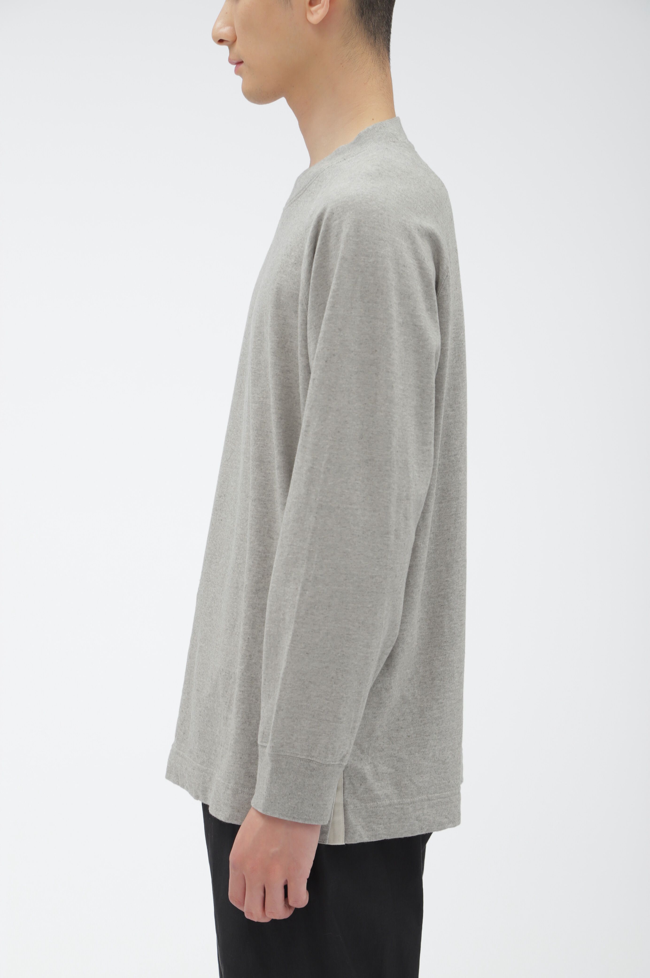 MHL.「UPCYCLING COTTON JERSEY」|Tシャツ・カットソー|