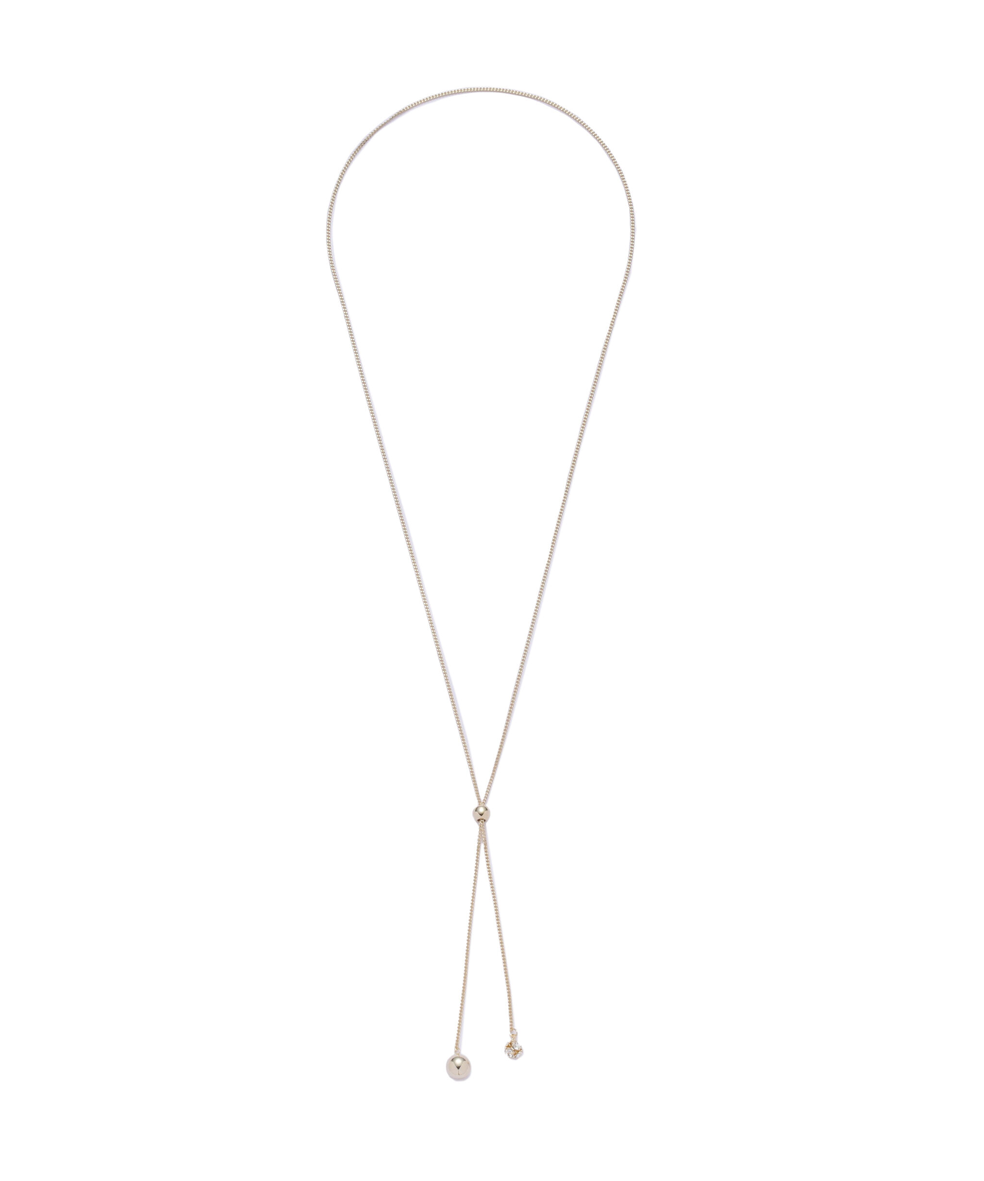  「チェリーラリエット」|ネックレス|ゴールド