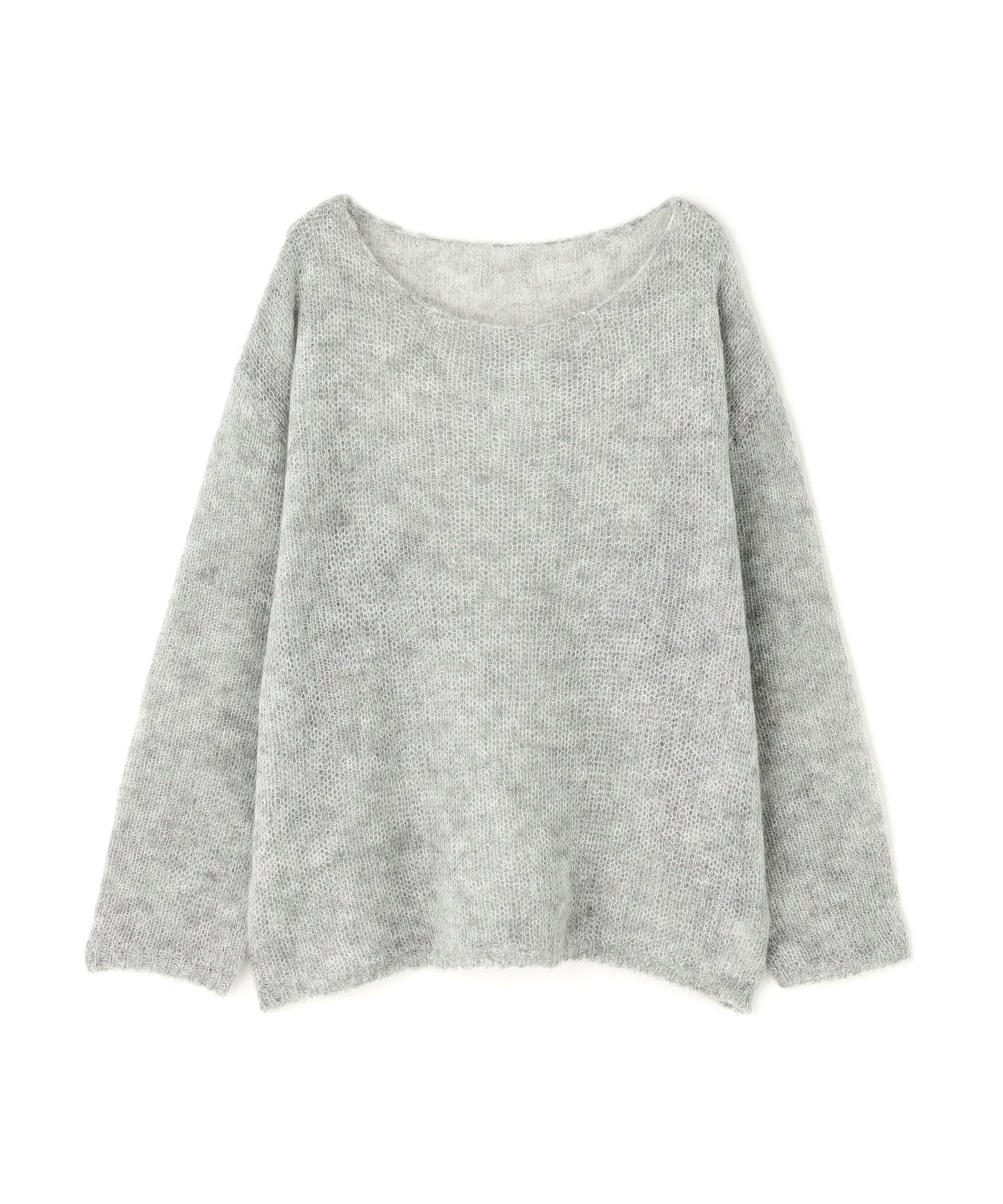  「モヘヤブレンドニット　　　　　　　」|ニット・セーター|