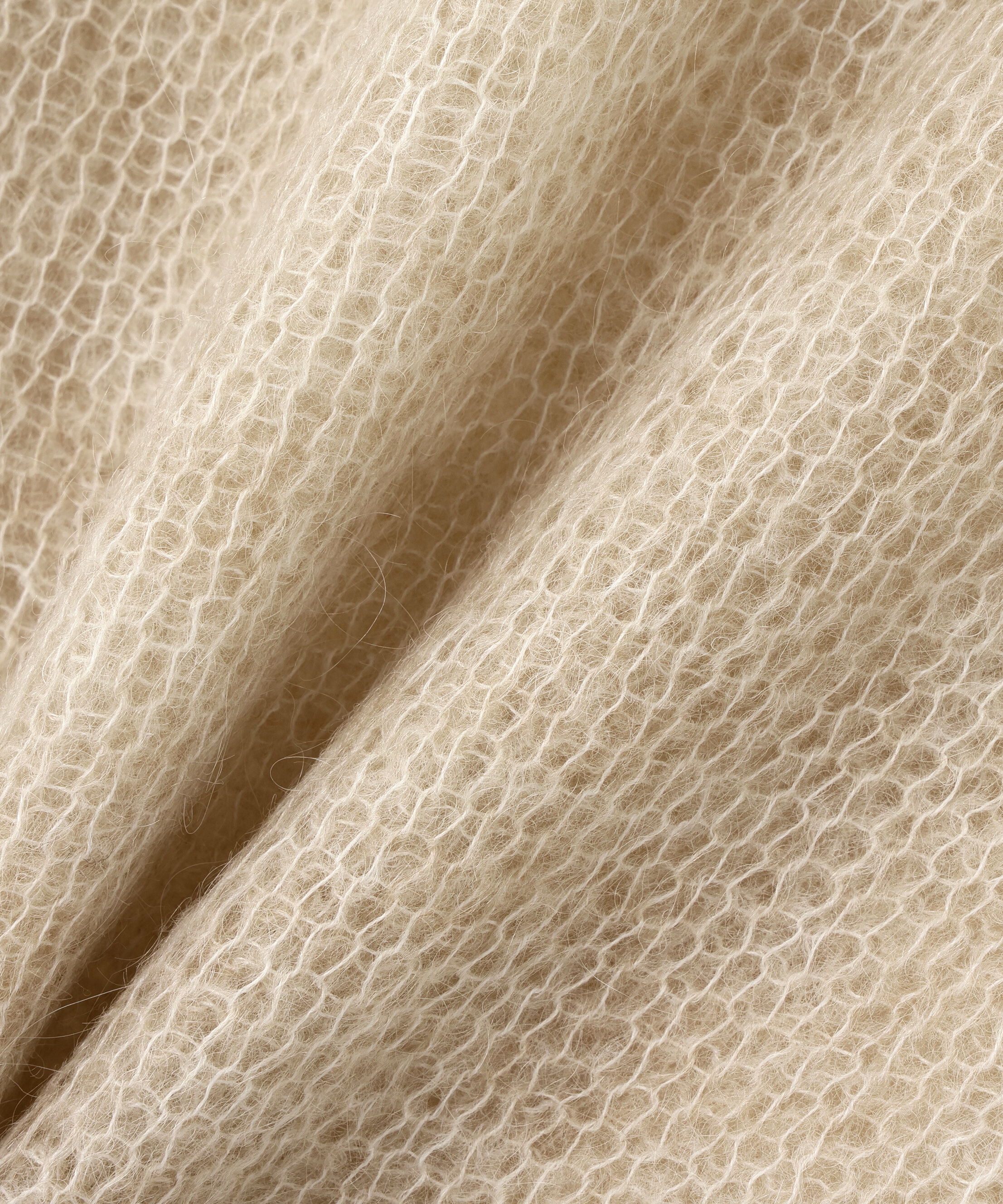  「モヘヤブレンドニット　　　　　　　」|ニット・セーター|