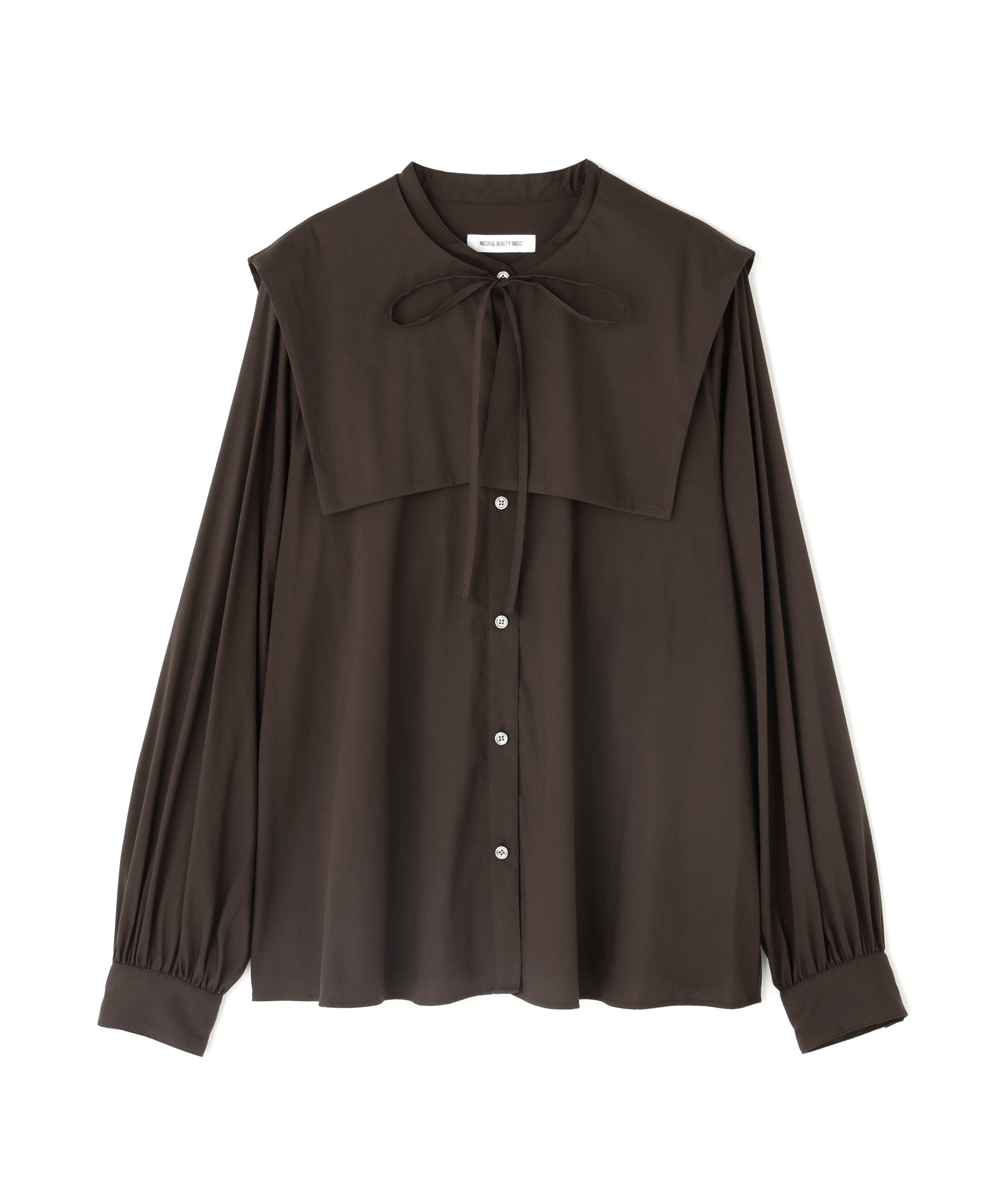  「スクエアカラーブラウス」|シャツ・ブラウス|