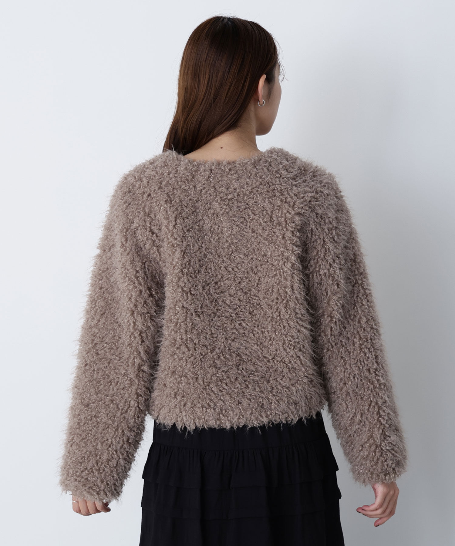  「カーリーフェイクファージャケット」|ブルゾン・スタジャン|