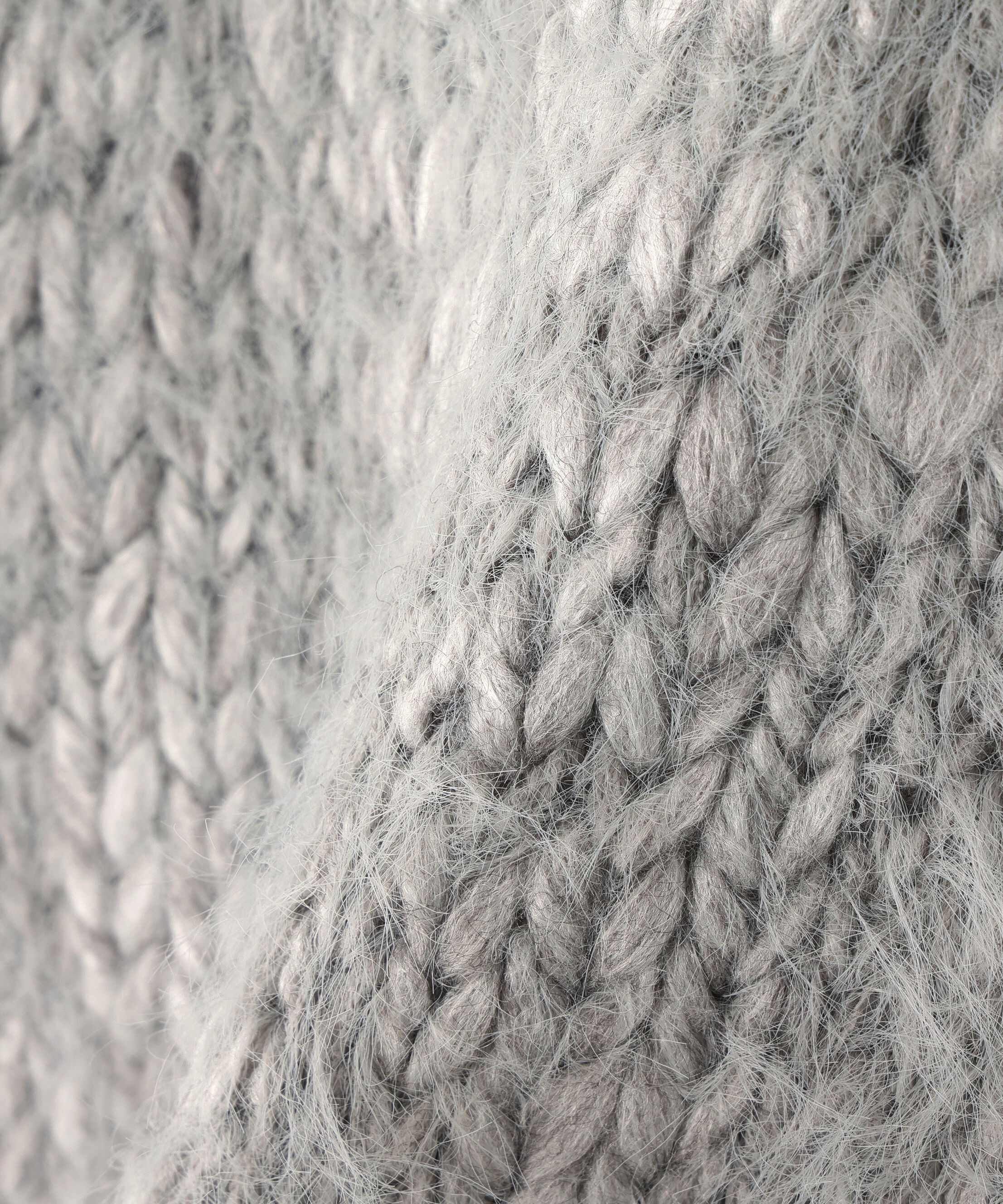  「2wayネックスラブヤーンニット」|ニット・セーター|