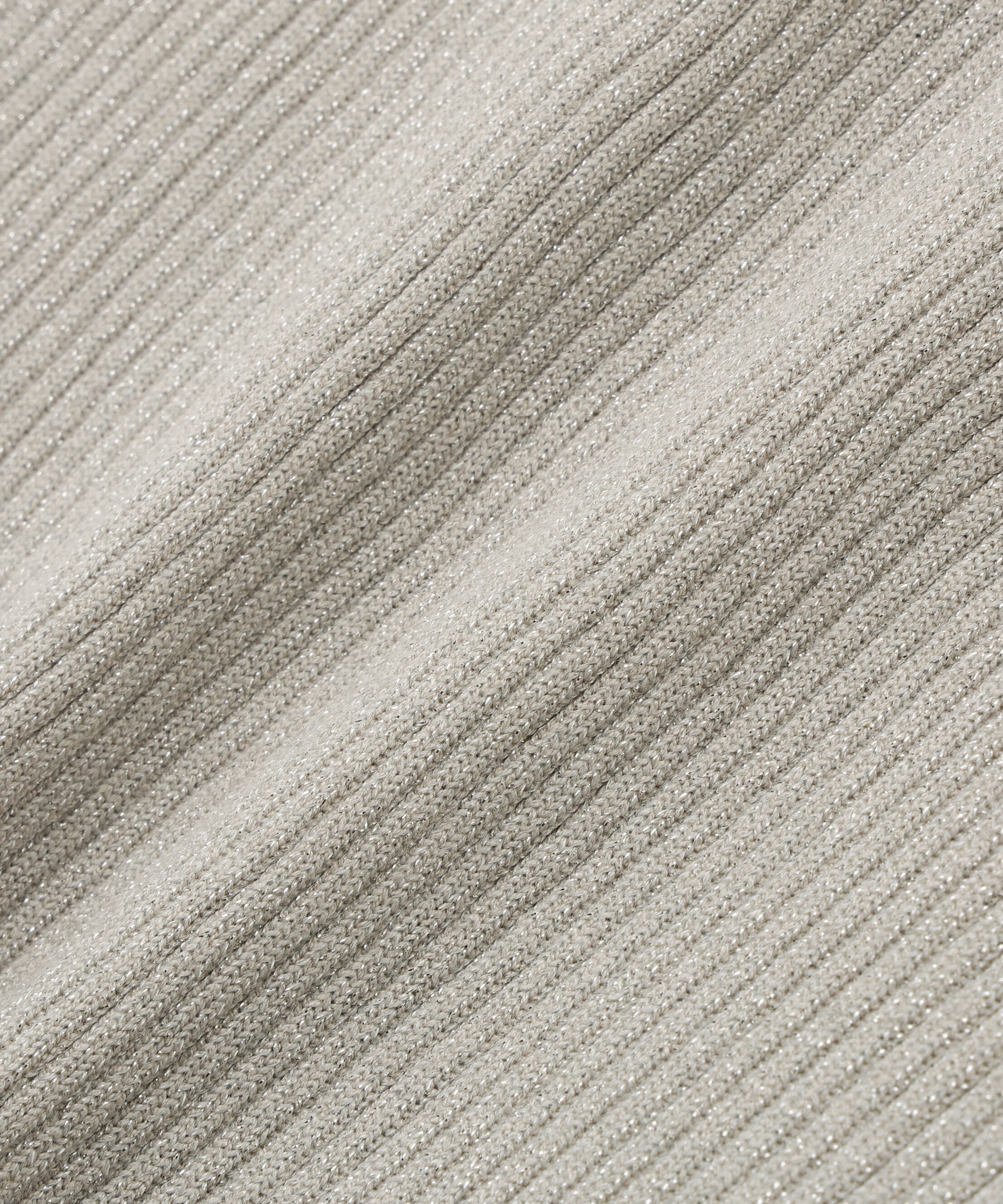  「ニュアンスネックラメリブニット」|ニット・セーター|