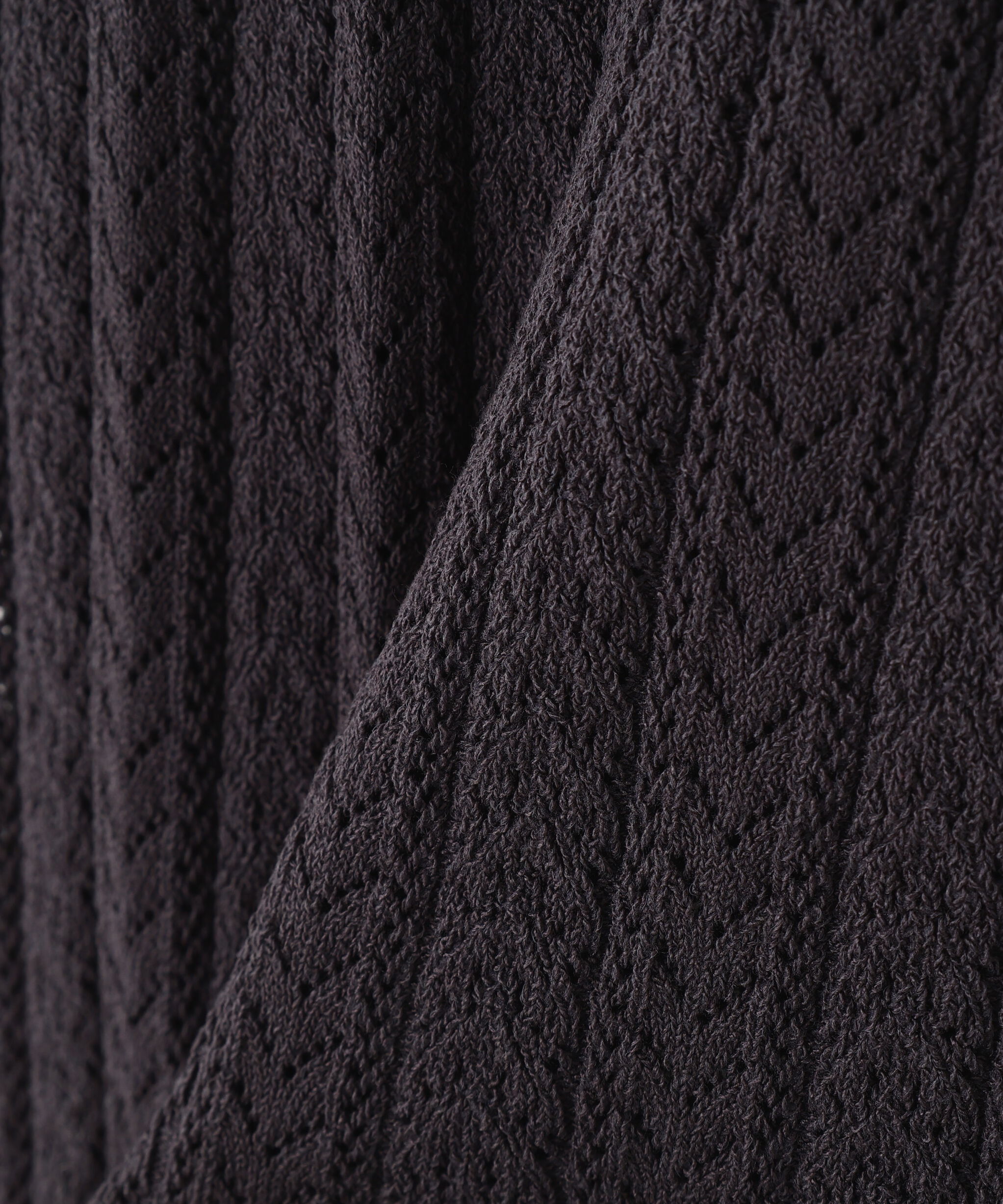  「柄編みスカラップニット」|ニット・セーター|