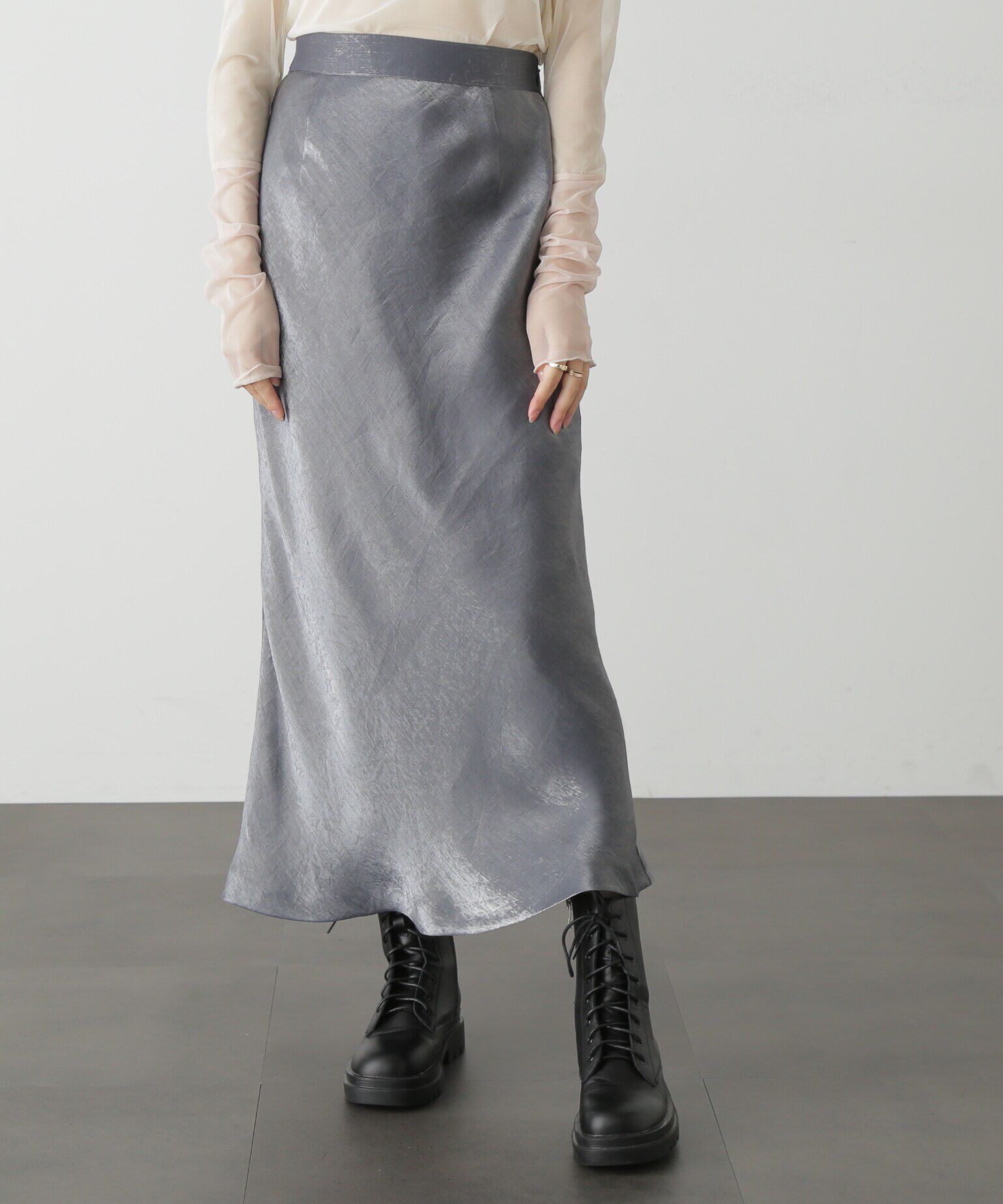  「シャイニーナロースカート」|スカート|