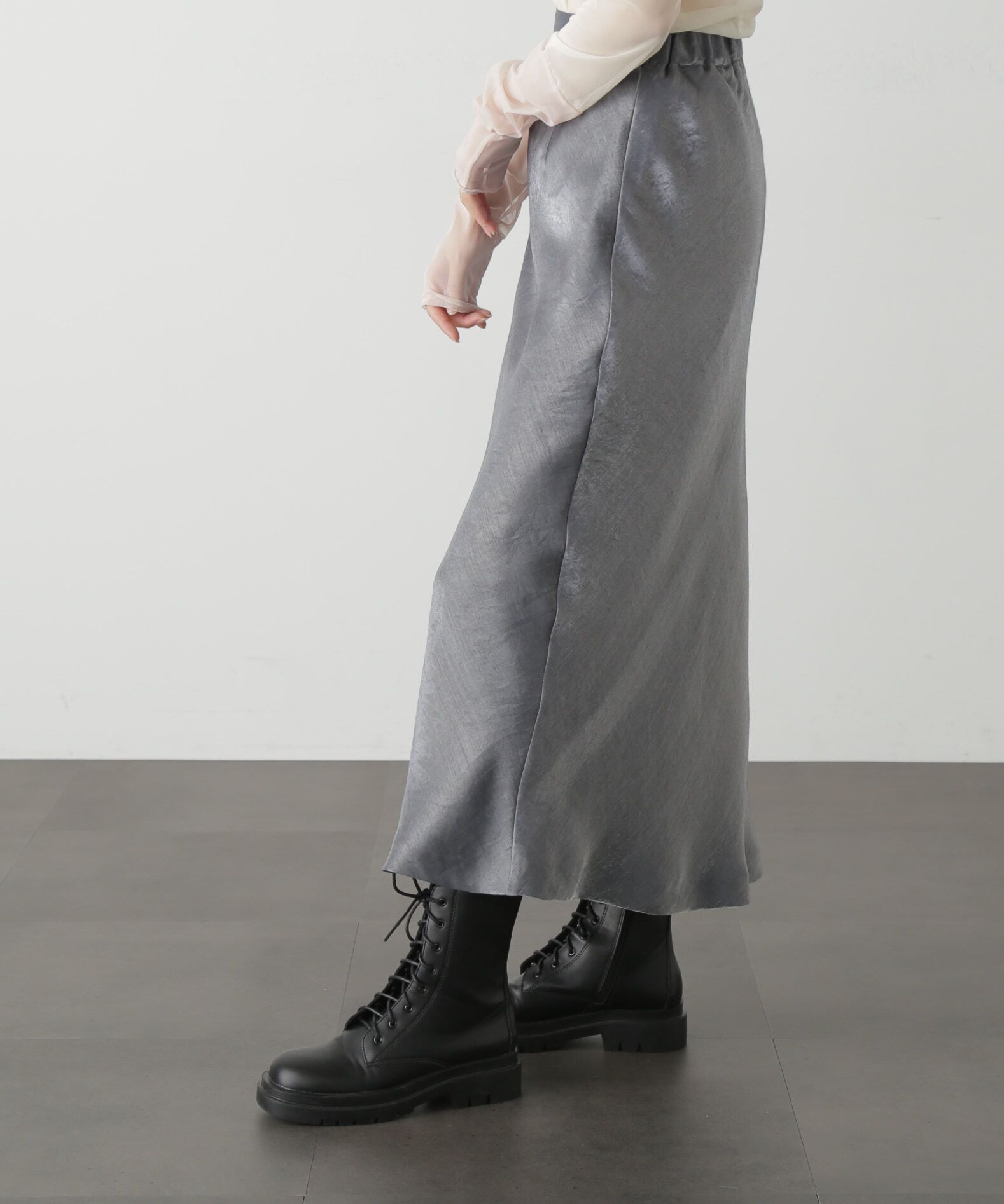  「シャイニーナロースカート」|スカート|