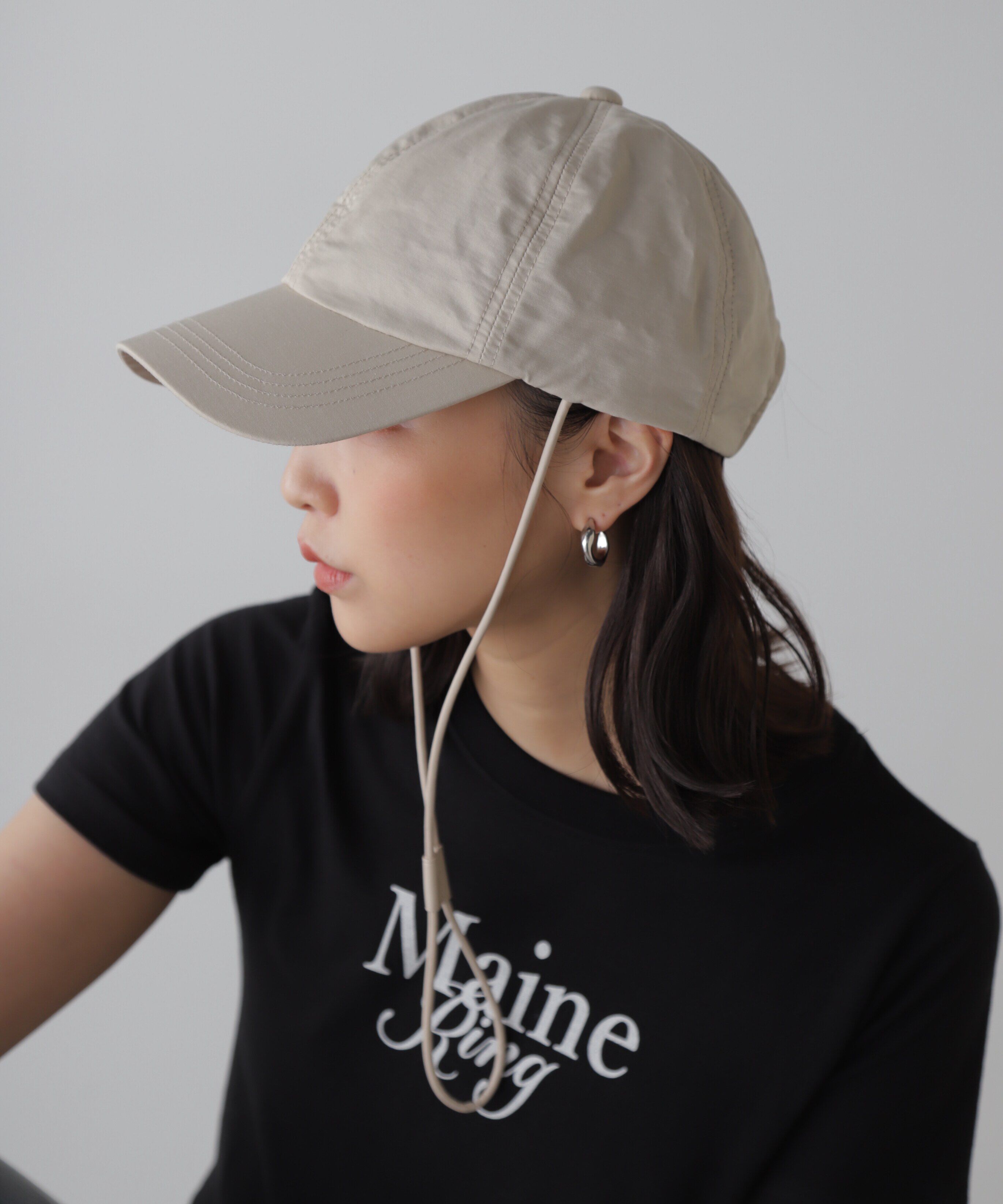  「紐付きキャップ」|ソックス|