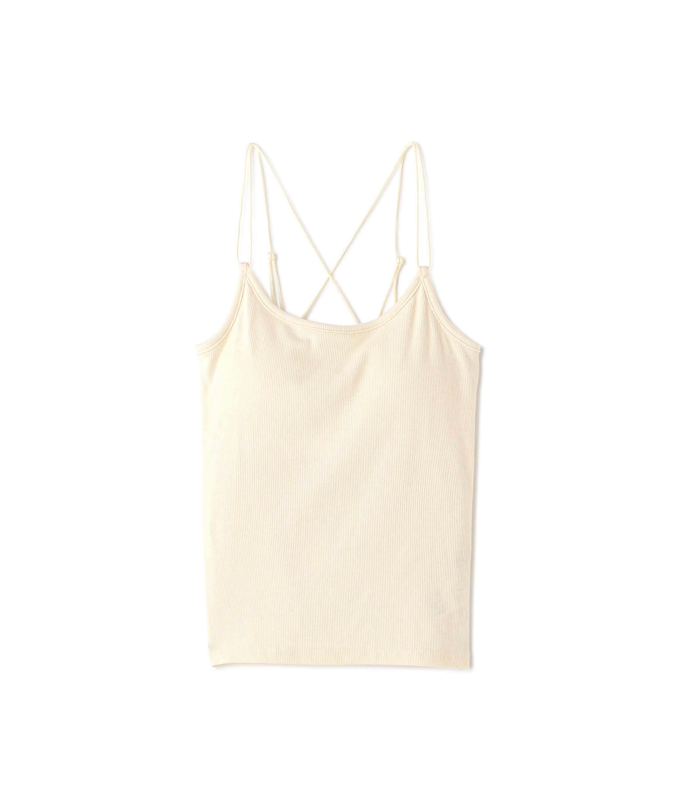  「カップ付きキャミソール」|Tシャツ・カットソー|