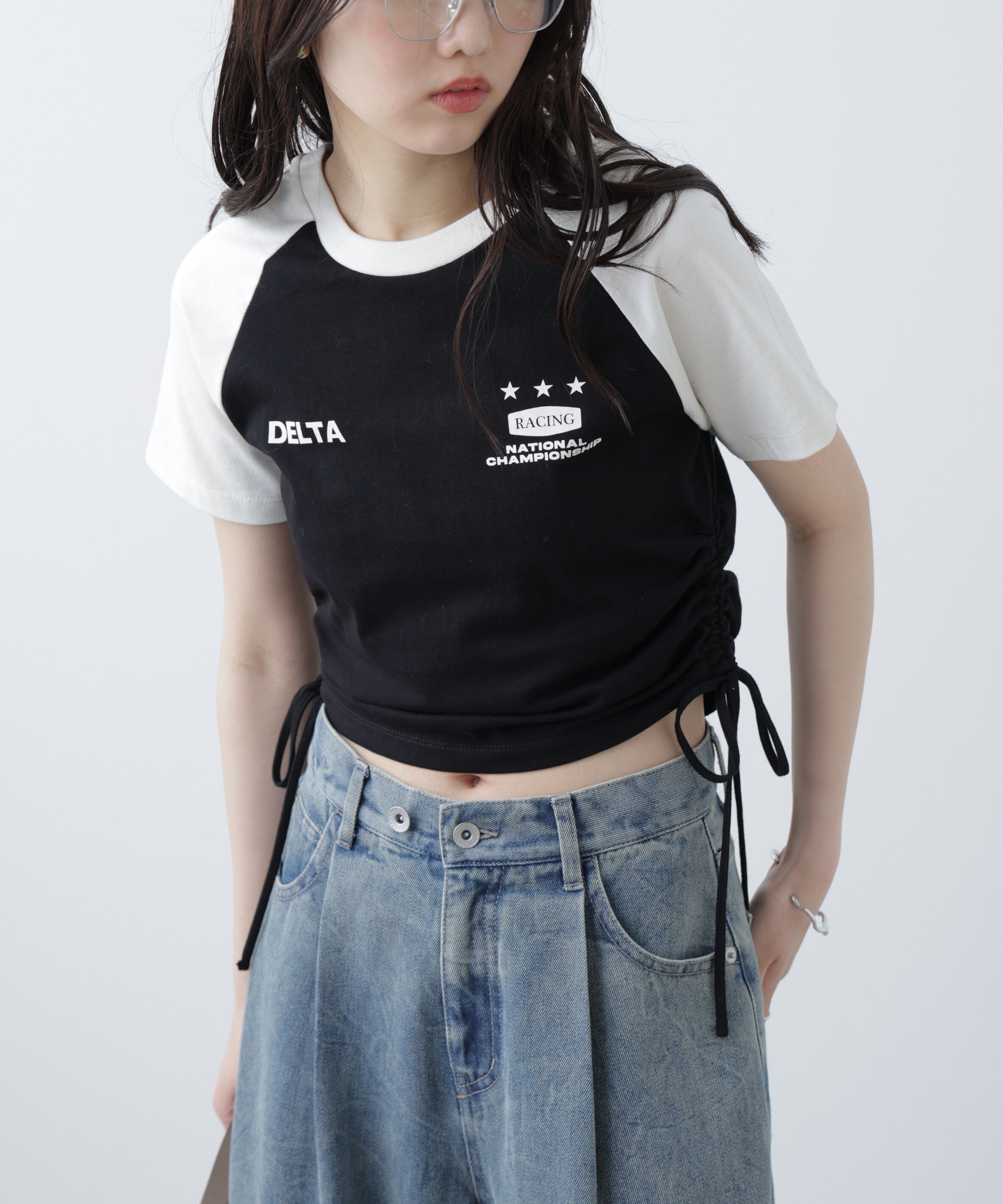  「ドロストラグランTシャツ」|Tシャツ・カットソー|