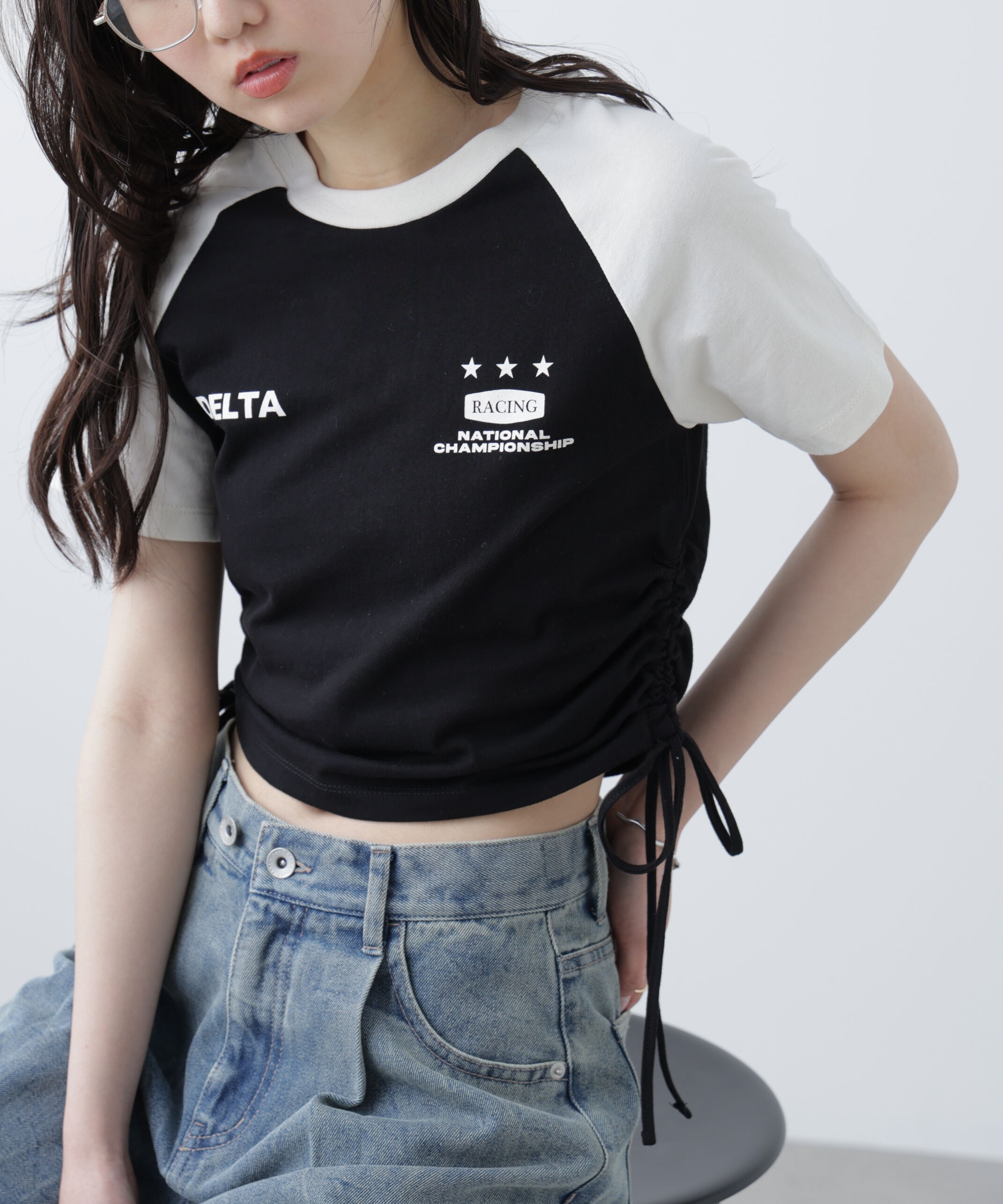  「ドロストラグランTシャツ」|Tシャツ・カットソー|