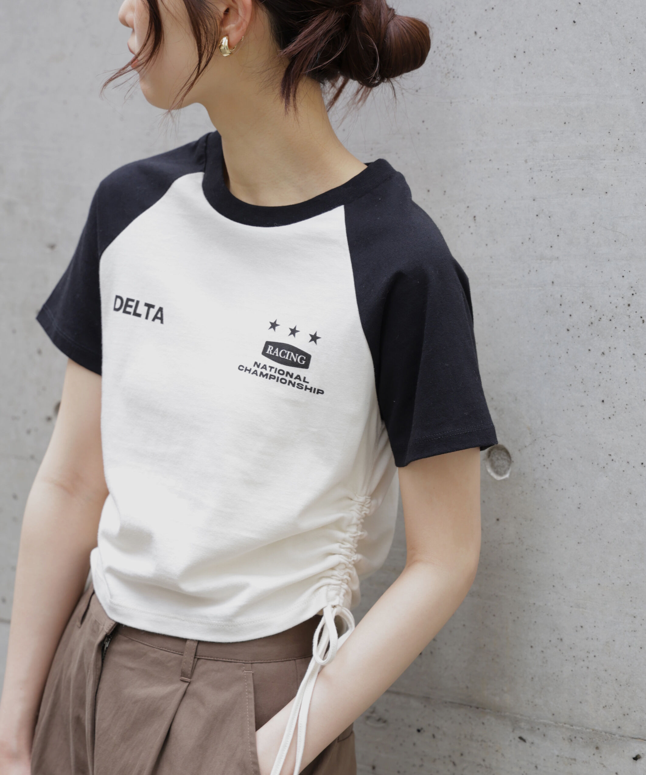  「ドロストラグランTシャツ」|Tシャツ・カットソー|