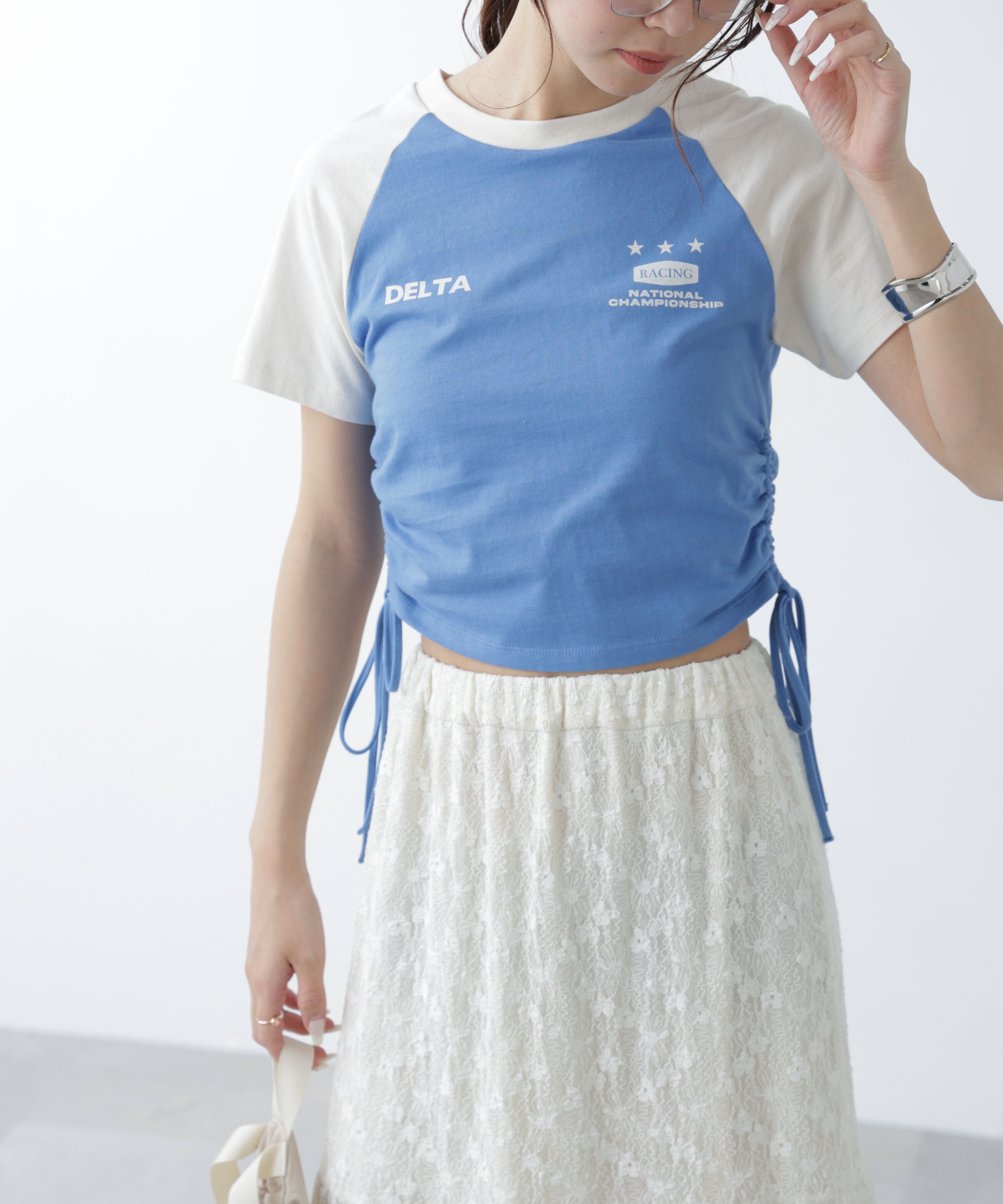  「ドロストラグランTシャツ」|Tシャツ・カットソー|