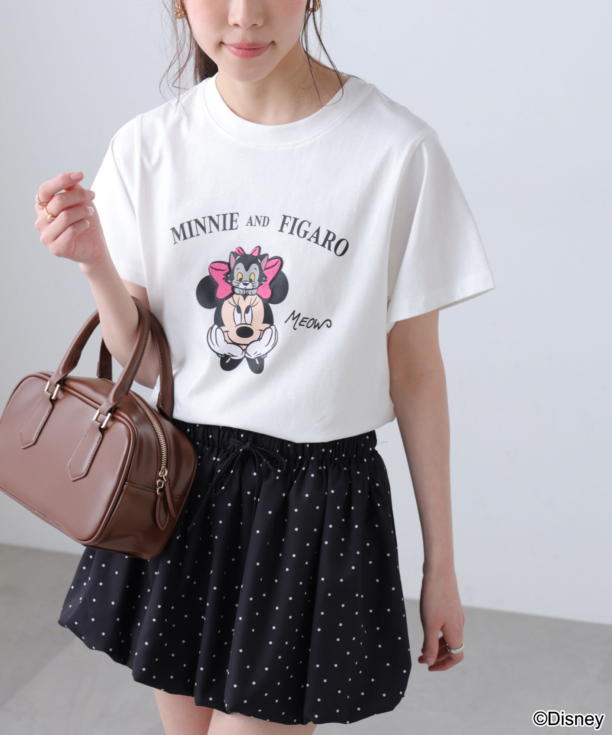  「別注ミニーマウス＆マリーTシャツ」|Tシャツ・カットソー|