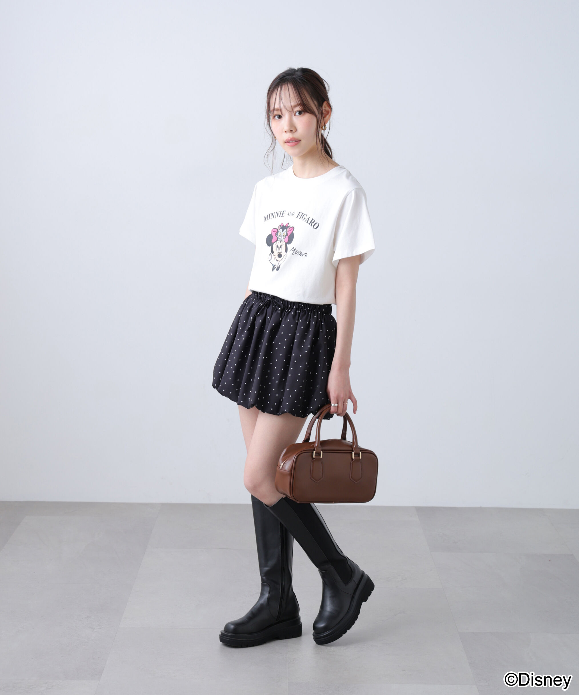  「別注ミニーマウス＆マリーTシャツ」|Tシャツ・カットソー|