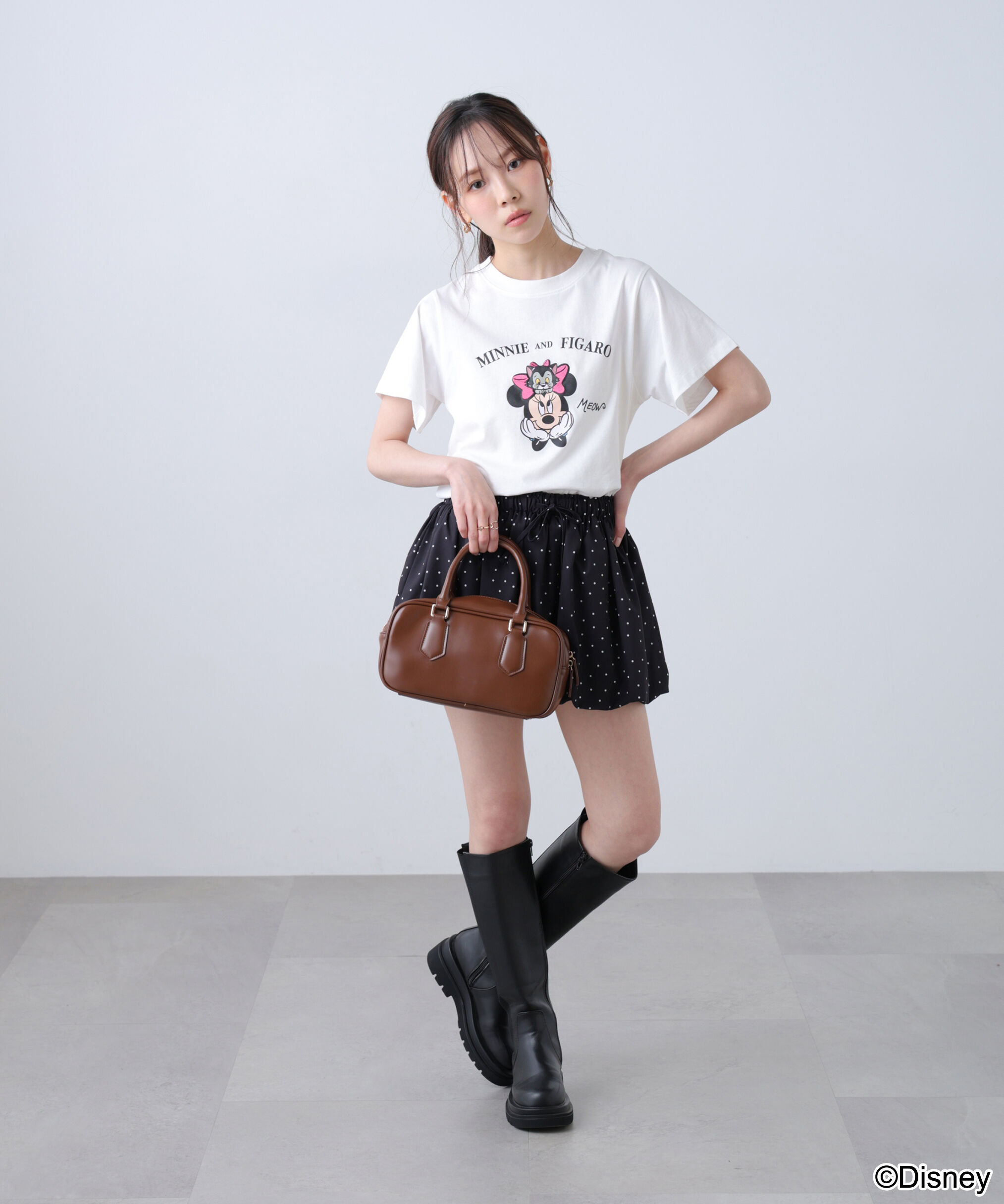  「別注ミニーマウス＆マリーTシャツ」|Tシャツ・カットソー|