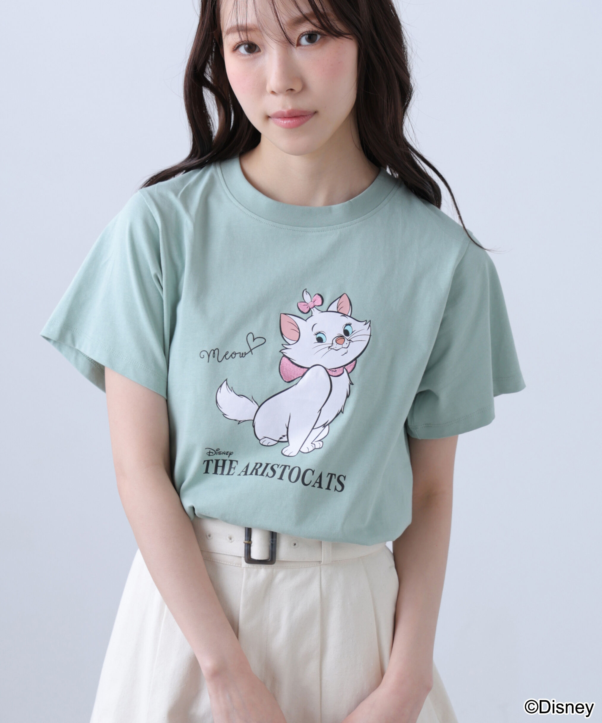  「別注ミニーマウス＆マリーTシャツ」|Tシャツ・カットソー|