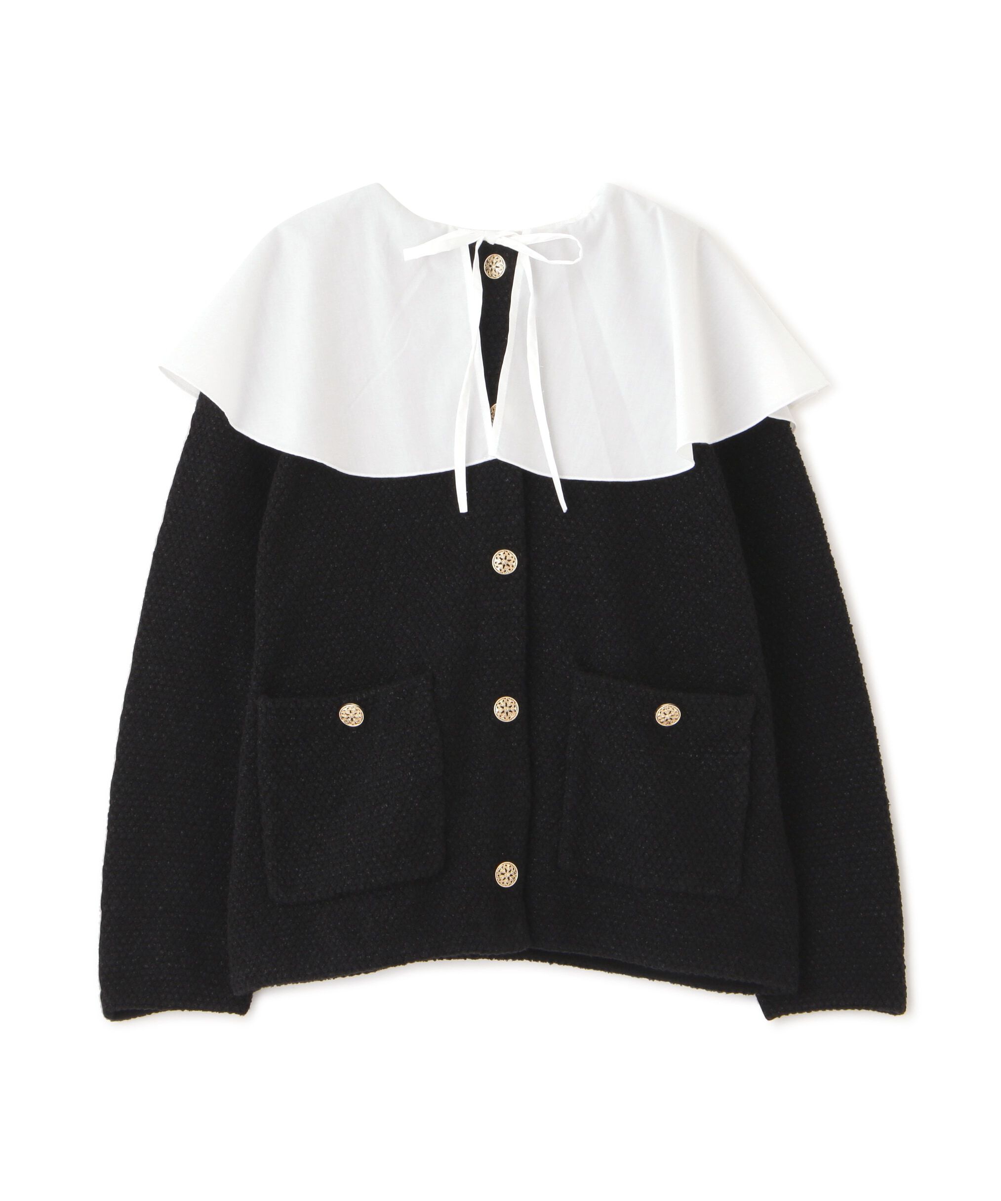  「エリツキツイードニットカーディガン」|ニット・セーター|