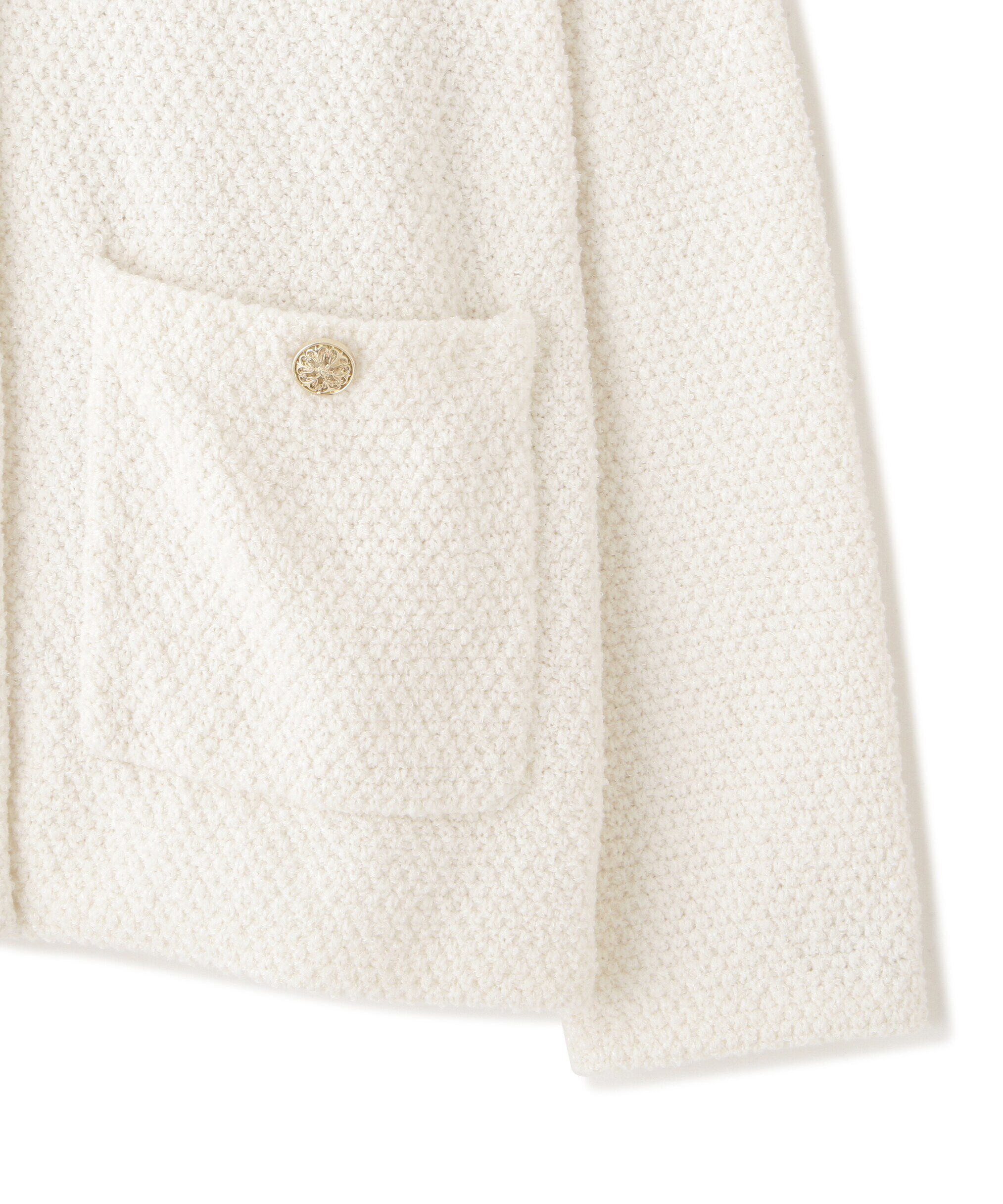  「エリツキツイードニットカーディガン」|ニット・セーター|