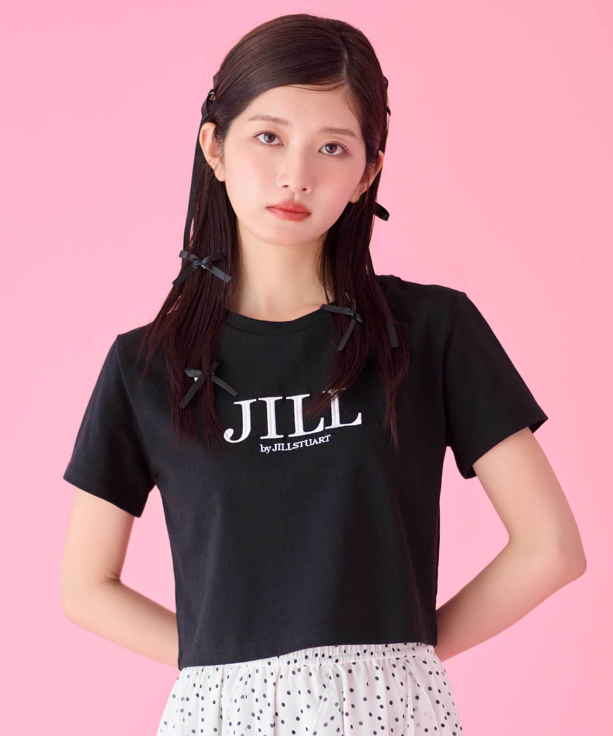  「ショート丈刺繍ロゴTシャツオーガニックコットン」|Tシャツ・カットソー|クロシロ